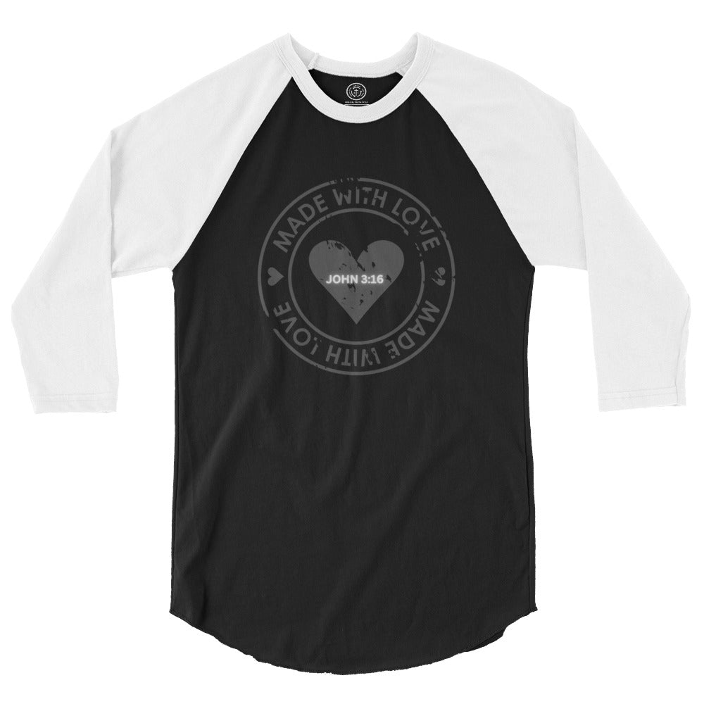 Biblical Truth Cycle - 3/4 Sleeve Raglan Shirt