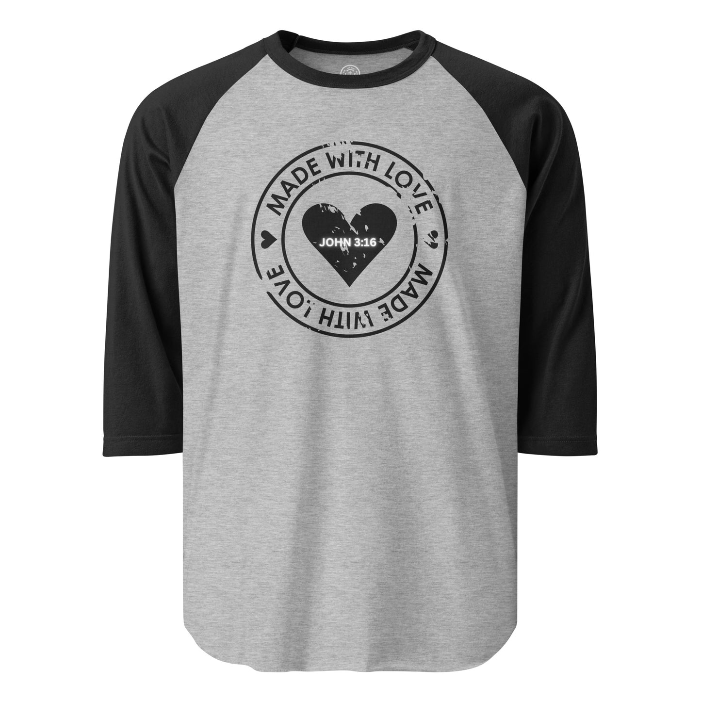 Biblical Truth Cycle - 3/4 Sleeve Raglan Shirt