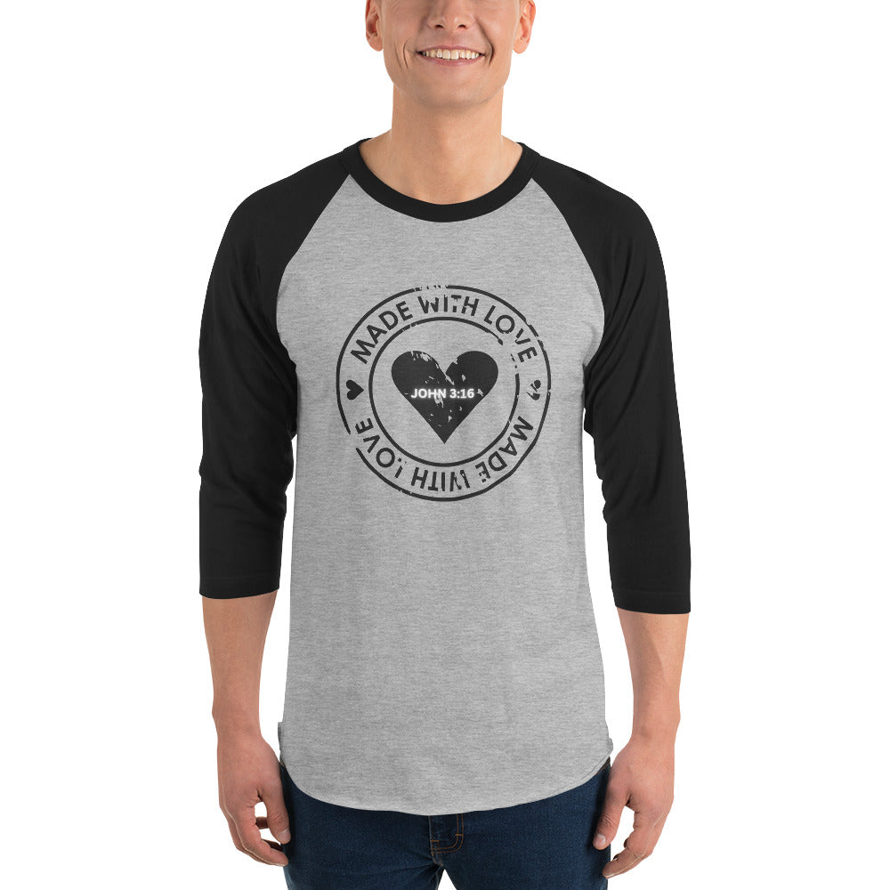 Biblical Truth Cycle - 3/4 Sleeve Raglan Shirt