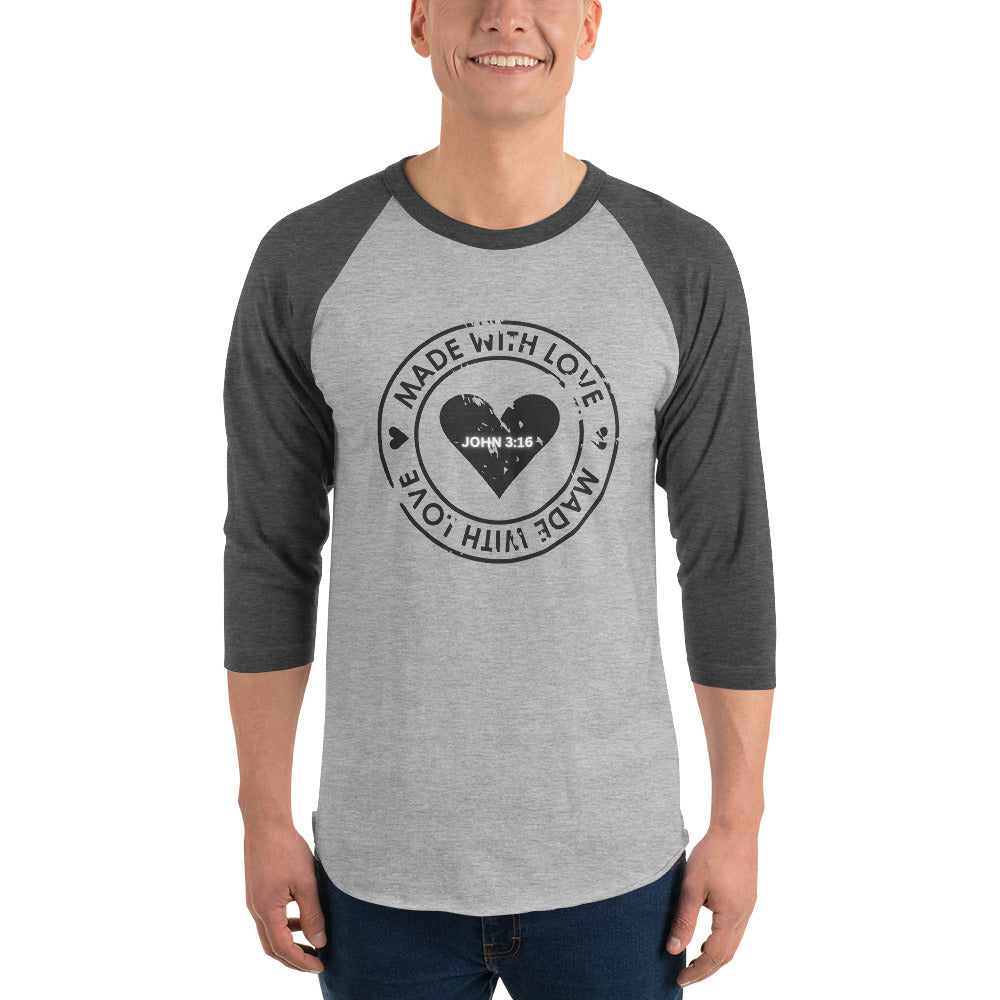 Biblical Truth Cycle - 3/4 Sleeve Raglan Shirt