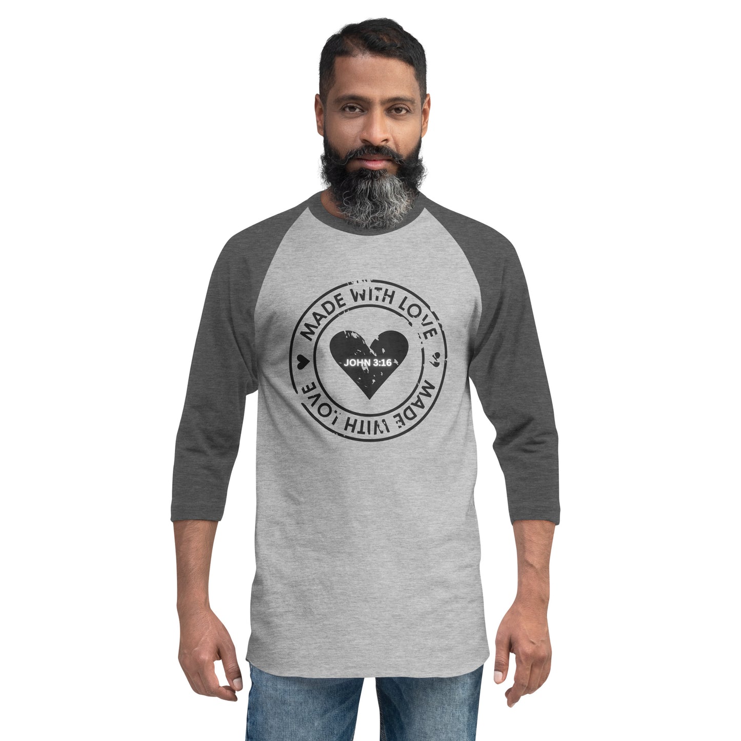 Biblical Truth Cycle - 3/4 Sleeve Raglan Shirt