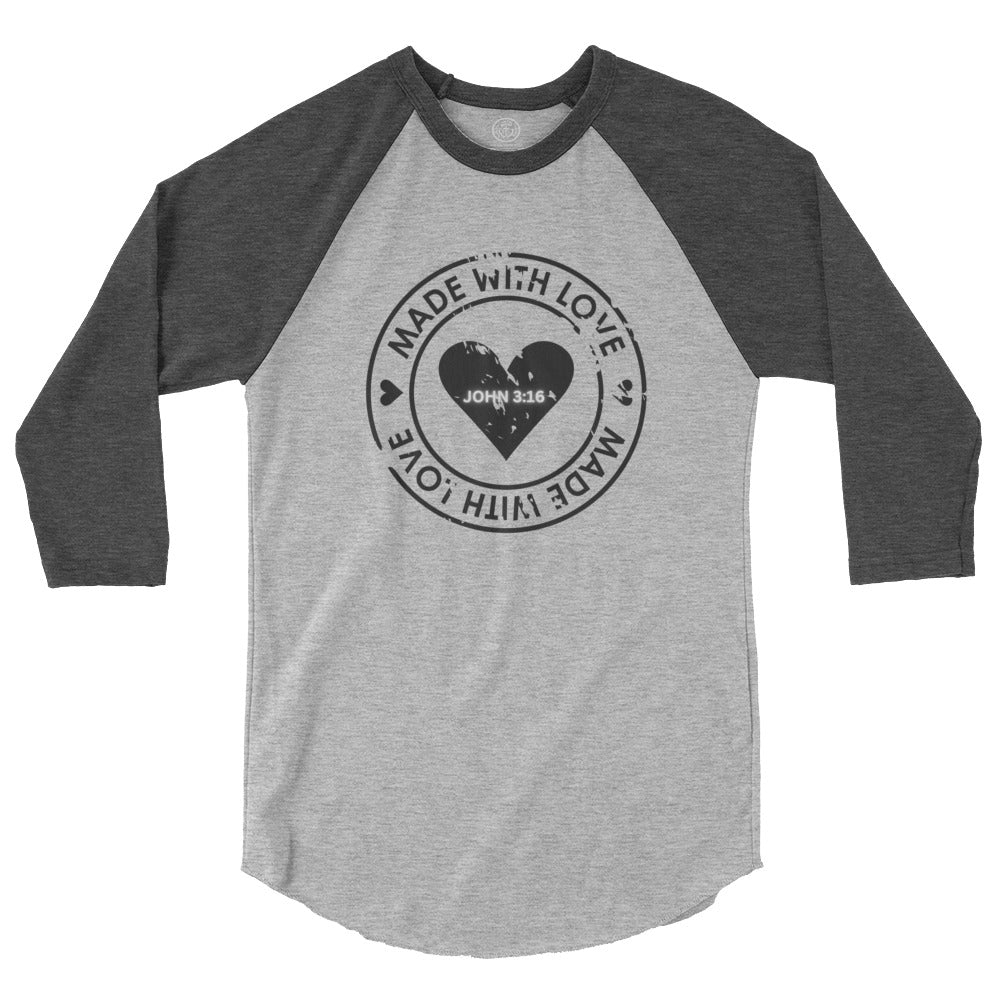 Biblical Truth Cycle - 3/4 Sleeve Raglan Shirt