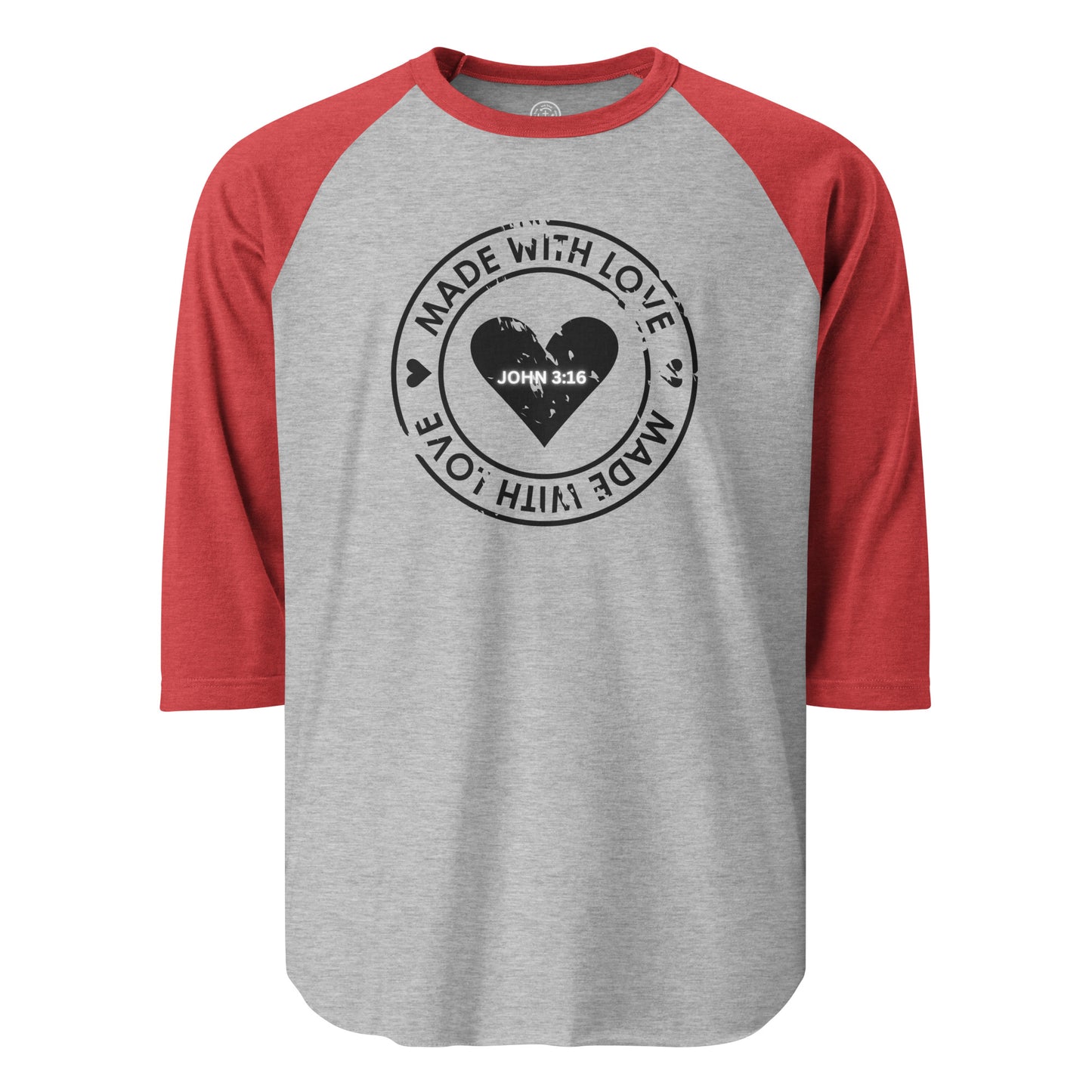 Biblical Truth Cycle - 3/4 Sleeve Raglan Shirt