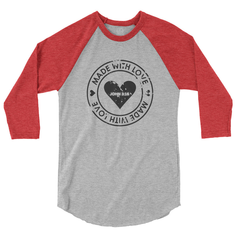 Biblical Truth Cycle - 3/4 Sleeve Raglan Shirt