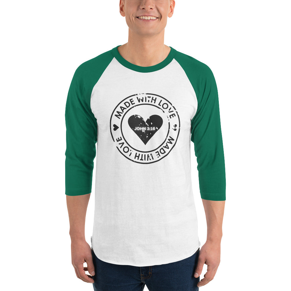 Biblical Truth Cycle - 3/4 Sleeve Raglan Shirt