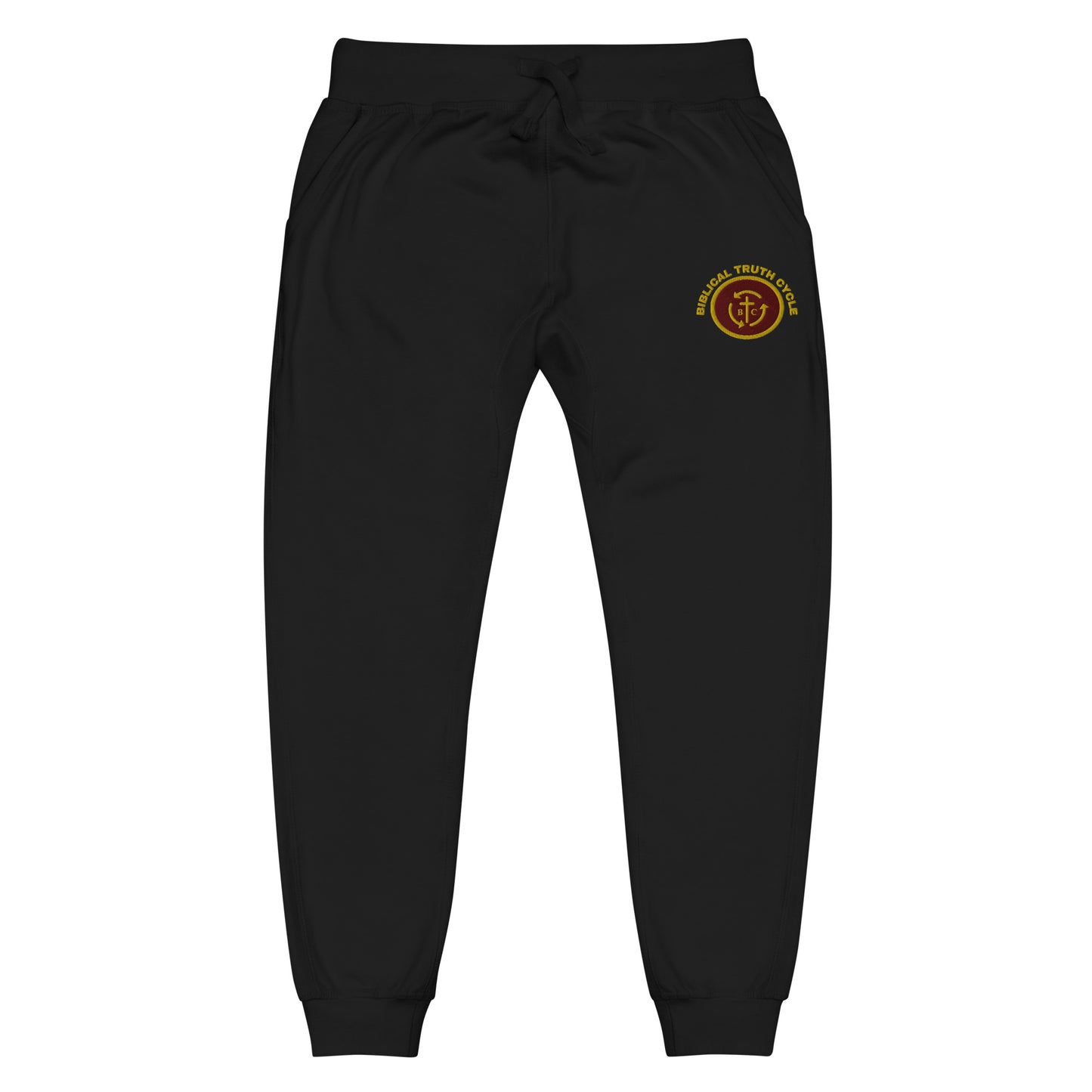 Biblical Truth Cycle - Embroidered Sweatpants (Logo-NoSlo)