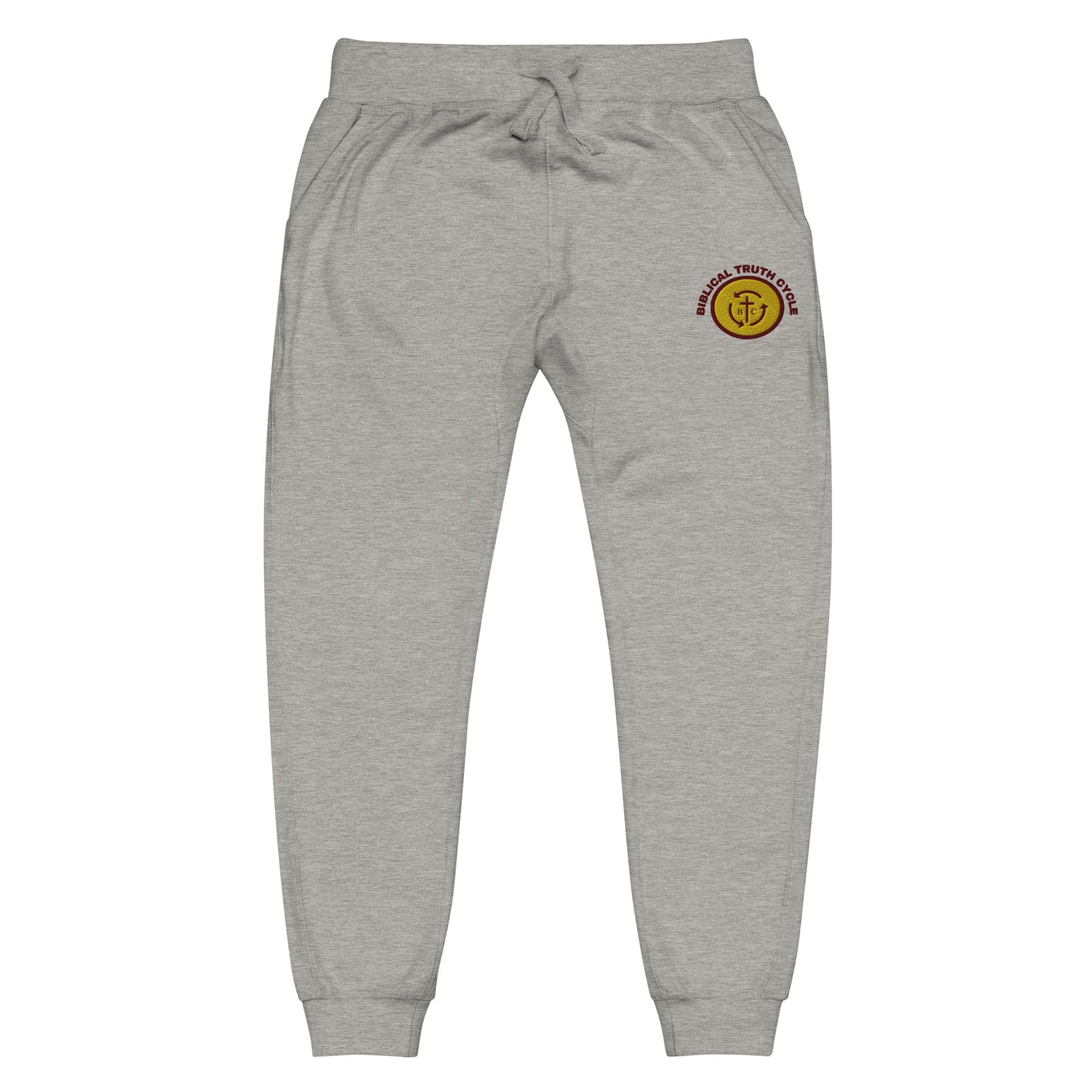 Biblical Truth Cycle - Embroidered Sweatpants (Logo-NoSlo)