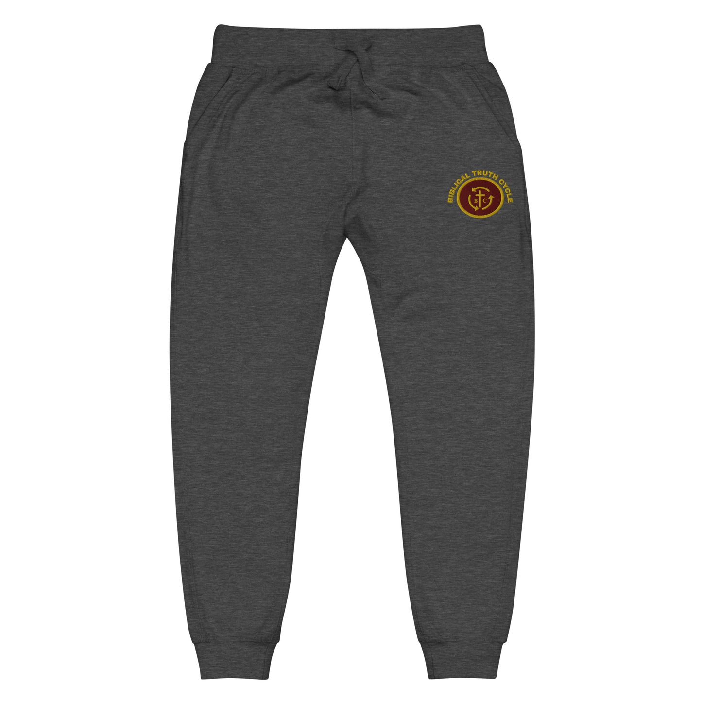 Biblical Truth Cycle - Embroidered Sweatpants (Logo-NoSlo)