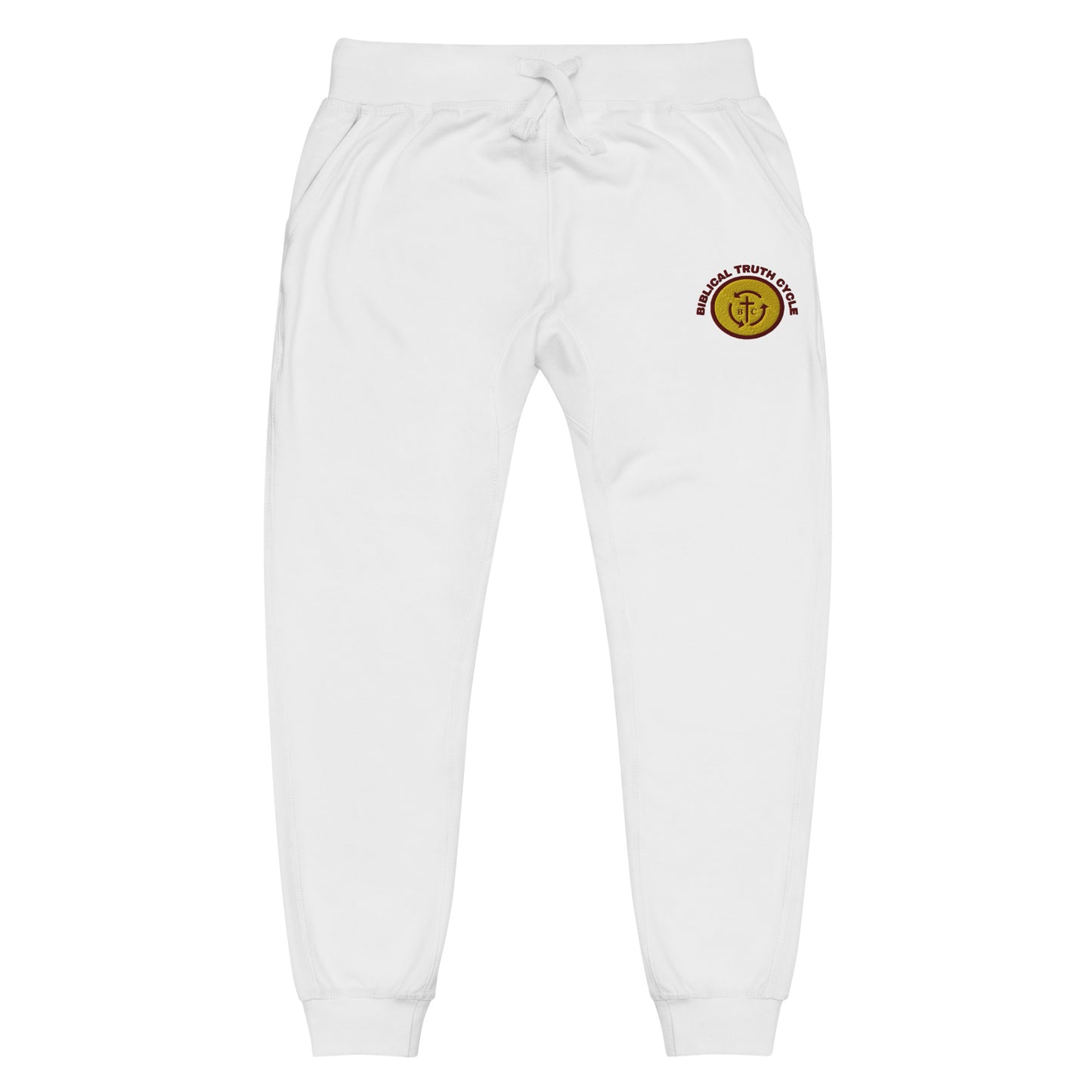 Biblical Truth Cycle - Embroidered Sweatpants (Logo-NoSlo)