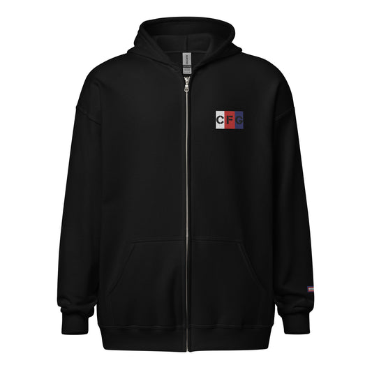 Champion For God - Heavy Zip Hoodie (Logo)