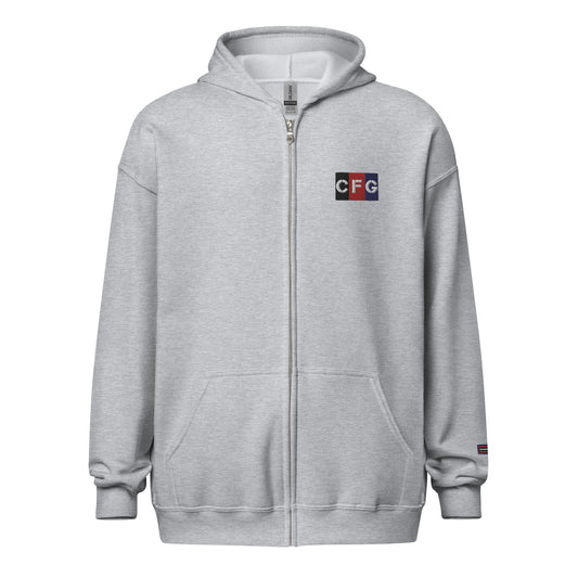 Champion For God - Heavy Blend Zip Hoodie (Logo)