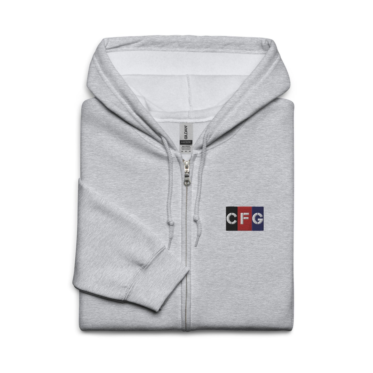 Champion For God - Heavy Blend Zip Hoodie (Logo)