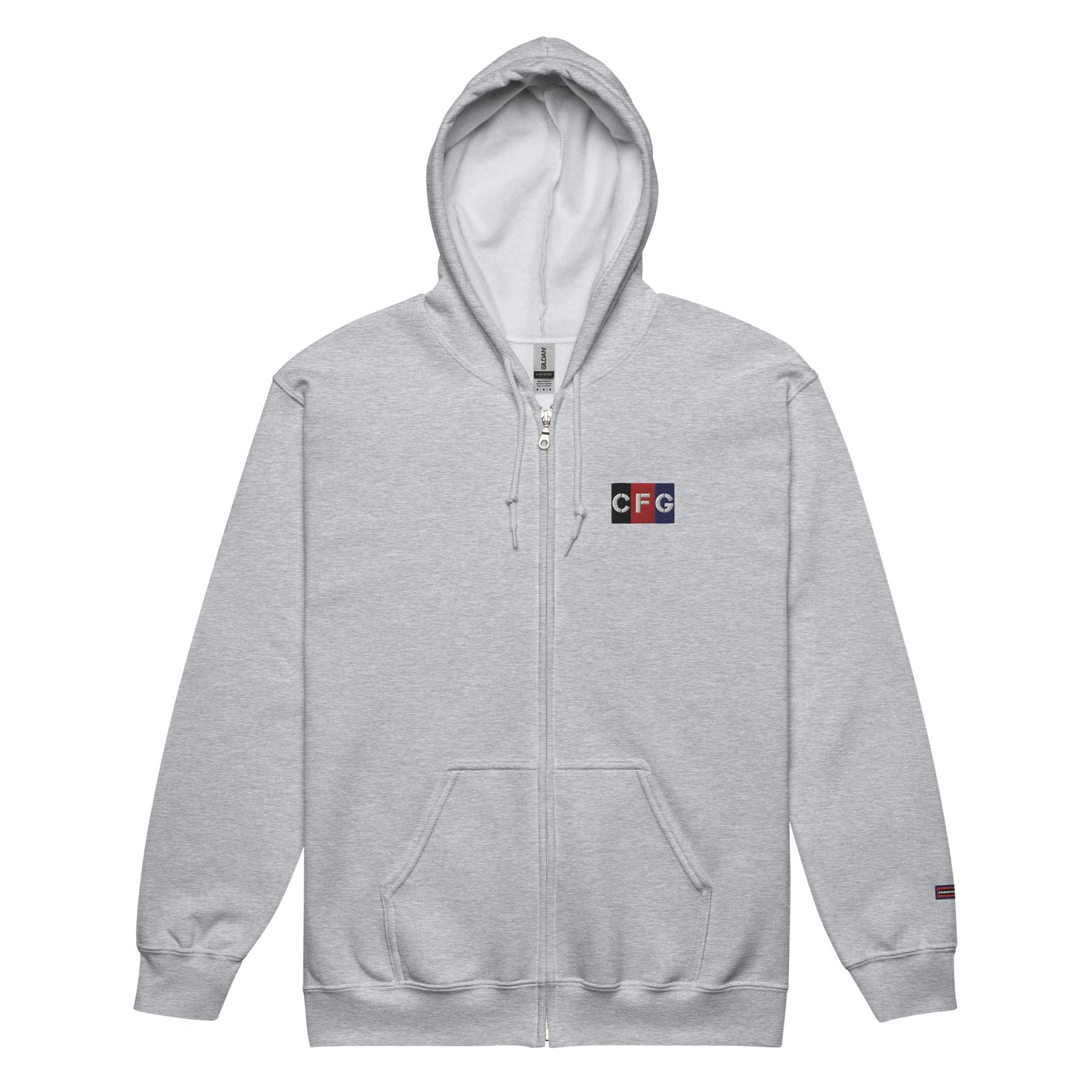 Champion For God - Heavy Blend Zip Hoodie (Logo)