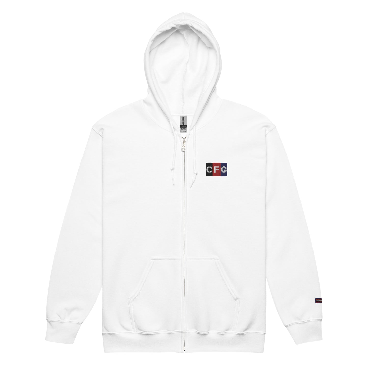 Champion For God - Heavy Blend Zip Hoodie (Logo)