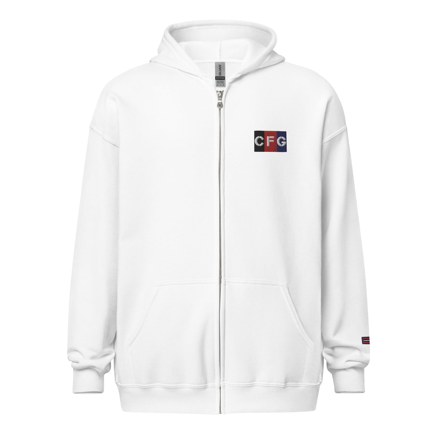 Champion For God - Heavy Blend Zip Hoodie (Logo)