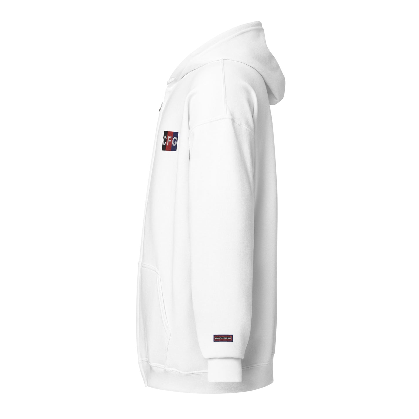 Champion For God - Heavy Blend Zip Hoodie (Logo)