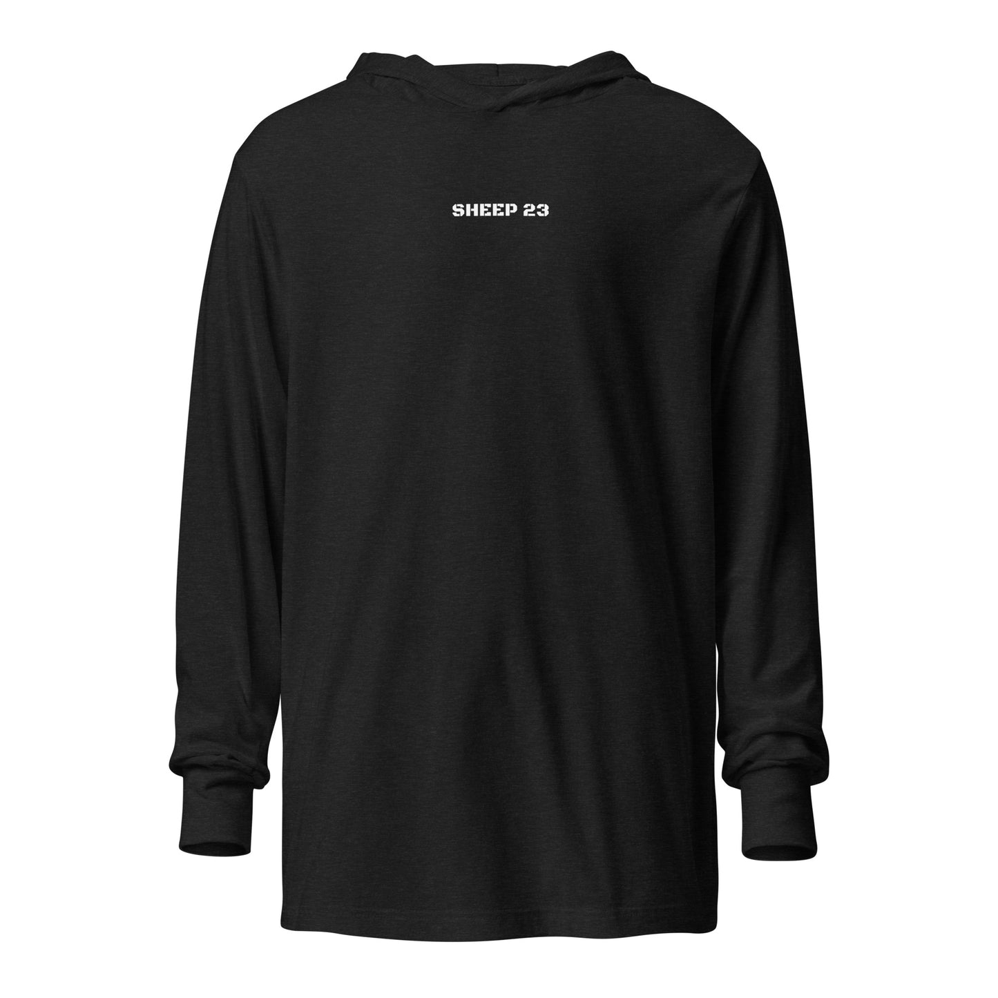 Sheep 23 - Hooded Long-Sleeve Tee (I AM)