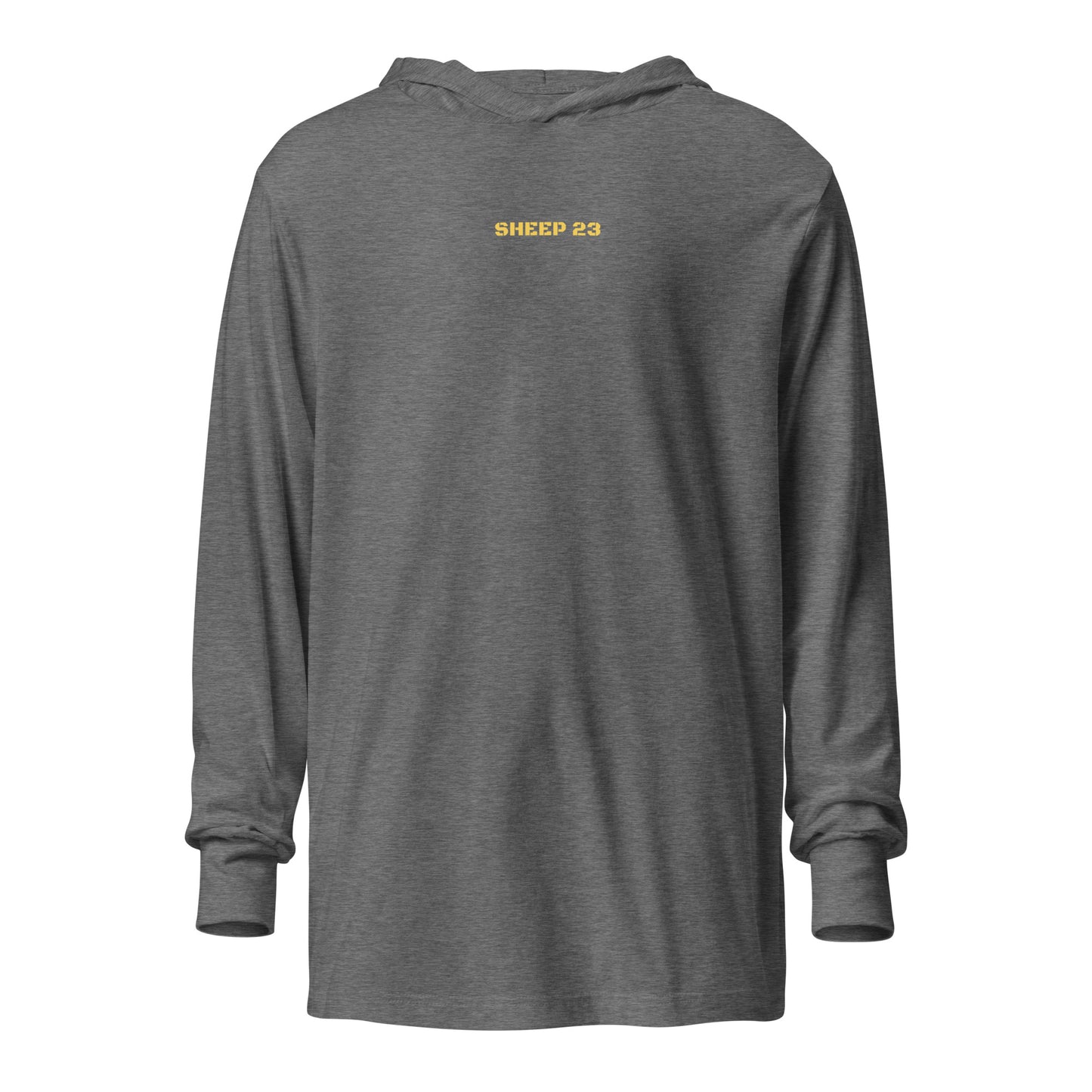 Sheep 23 - Hooded Long-Sleeve Tee (I AM)