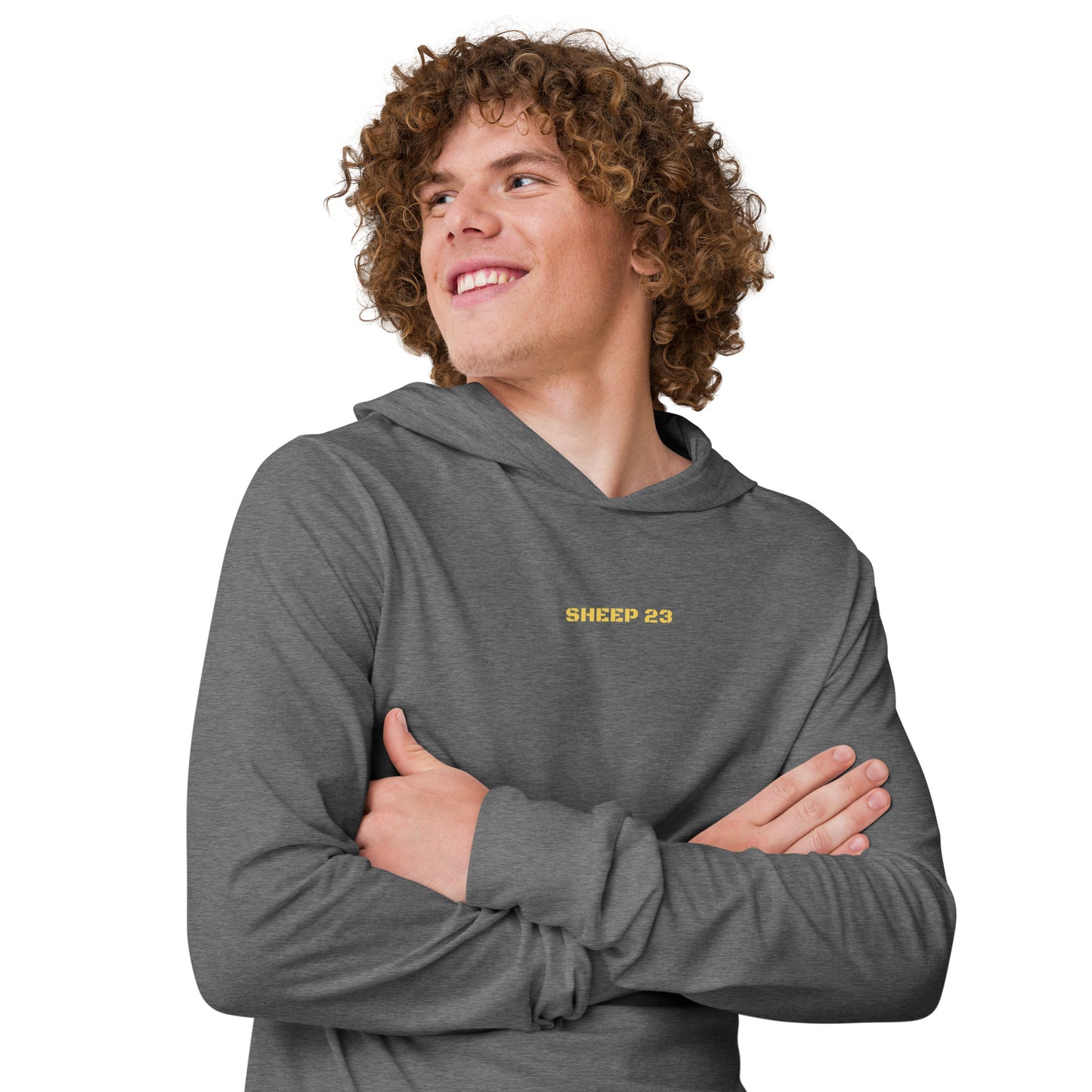 Sheep 23 - Hooded Long-Sleeve Tee (I AM)