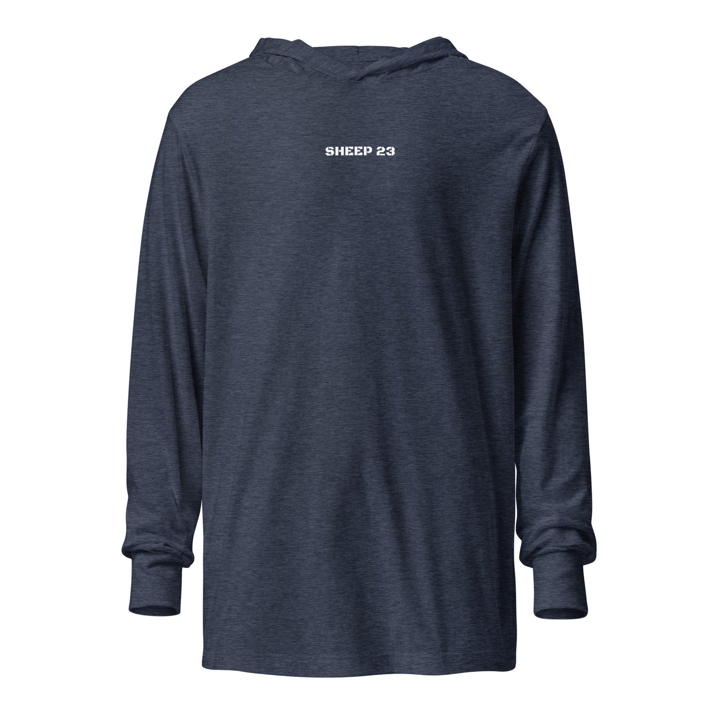 Sheep 23 - Hooded Long-Sleeve Tee (I AM)