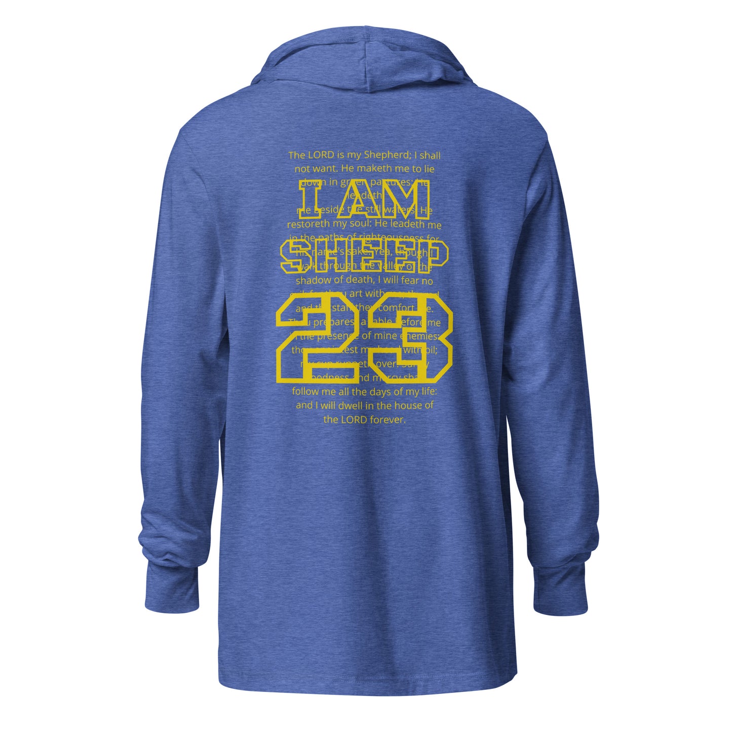 Sheep 23 - Hooded Long-Sleeve Tee (I AM)