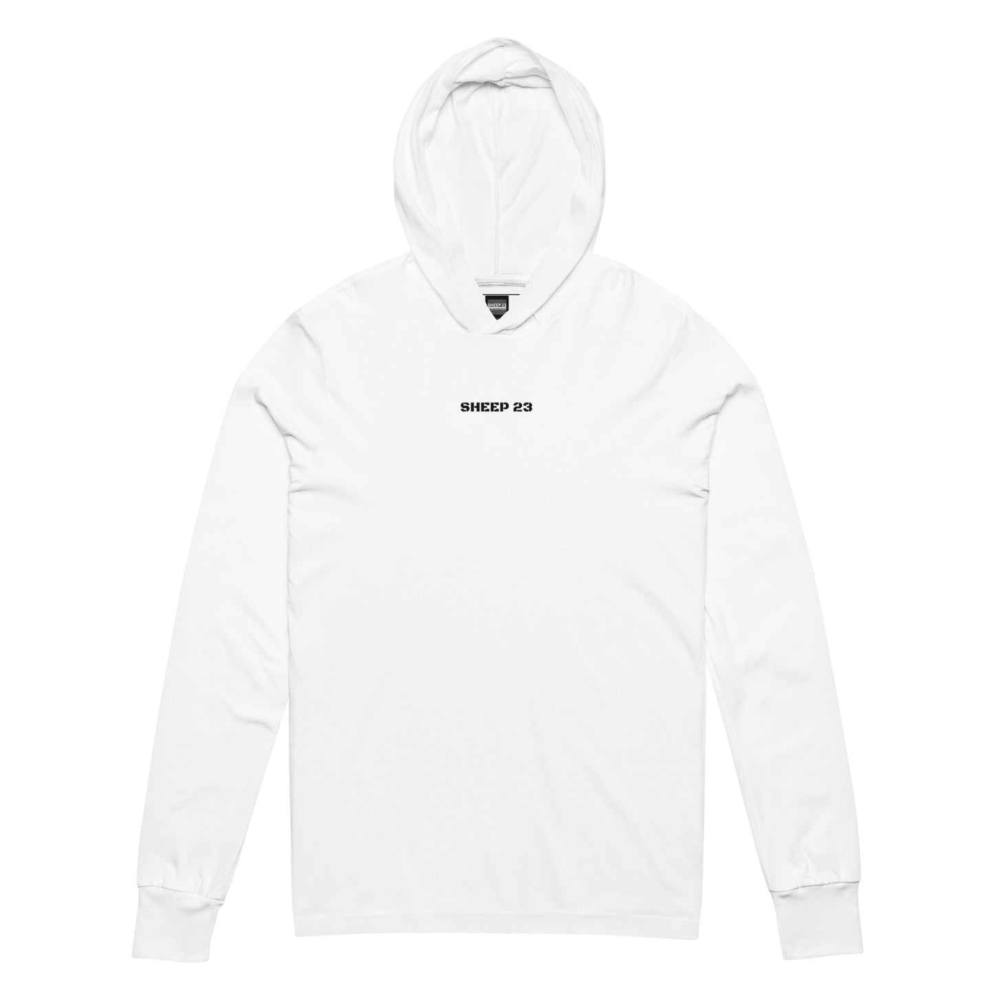 Sheep 23 - Hooded Long-Sleeve Tee (I AM)