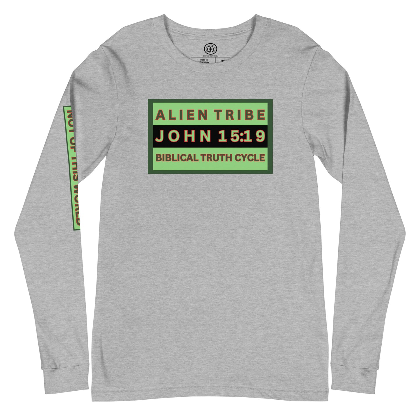 Biblical Truth Cycle - Long Sleeve Shirt (Alien Tribe)