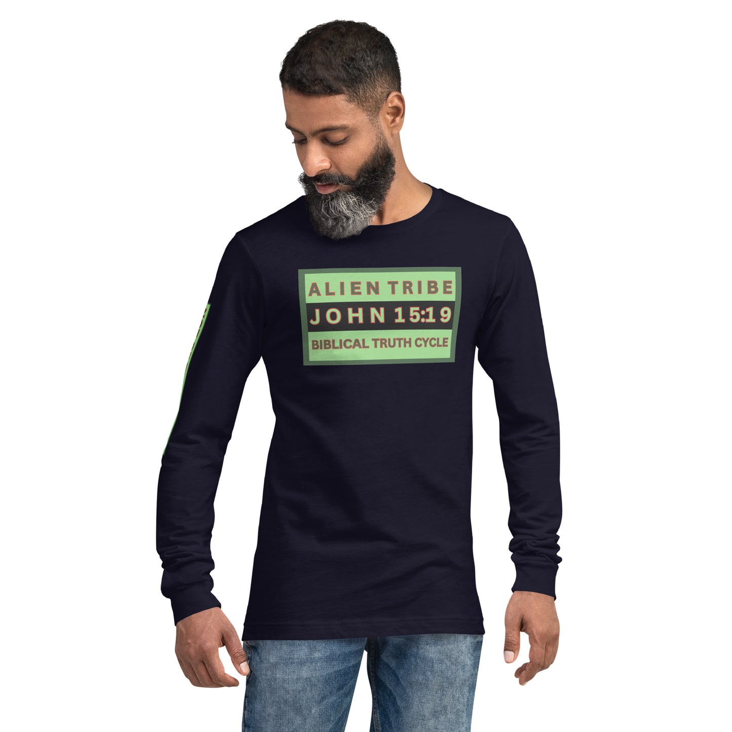 Biblical Truth Cycle - Long Sleeve Shirt (Alien Tribe)