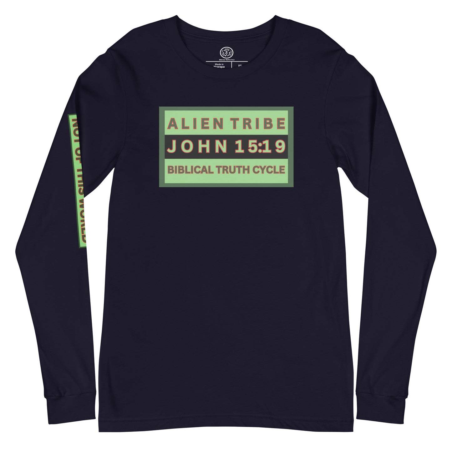 Biblical Truth Cycle - Long Sleeve Shirt (Alien Tribe)