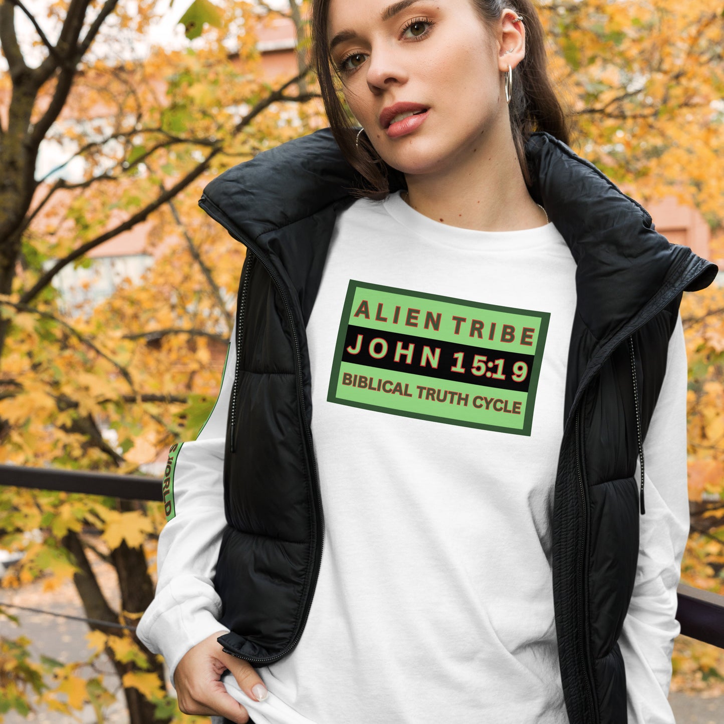 Biblical Truth Cycle - Long Sleeve Shirt (Alien Tribe)