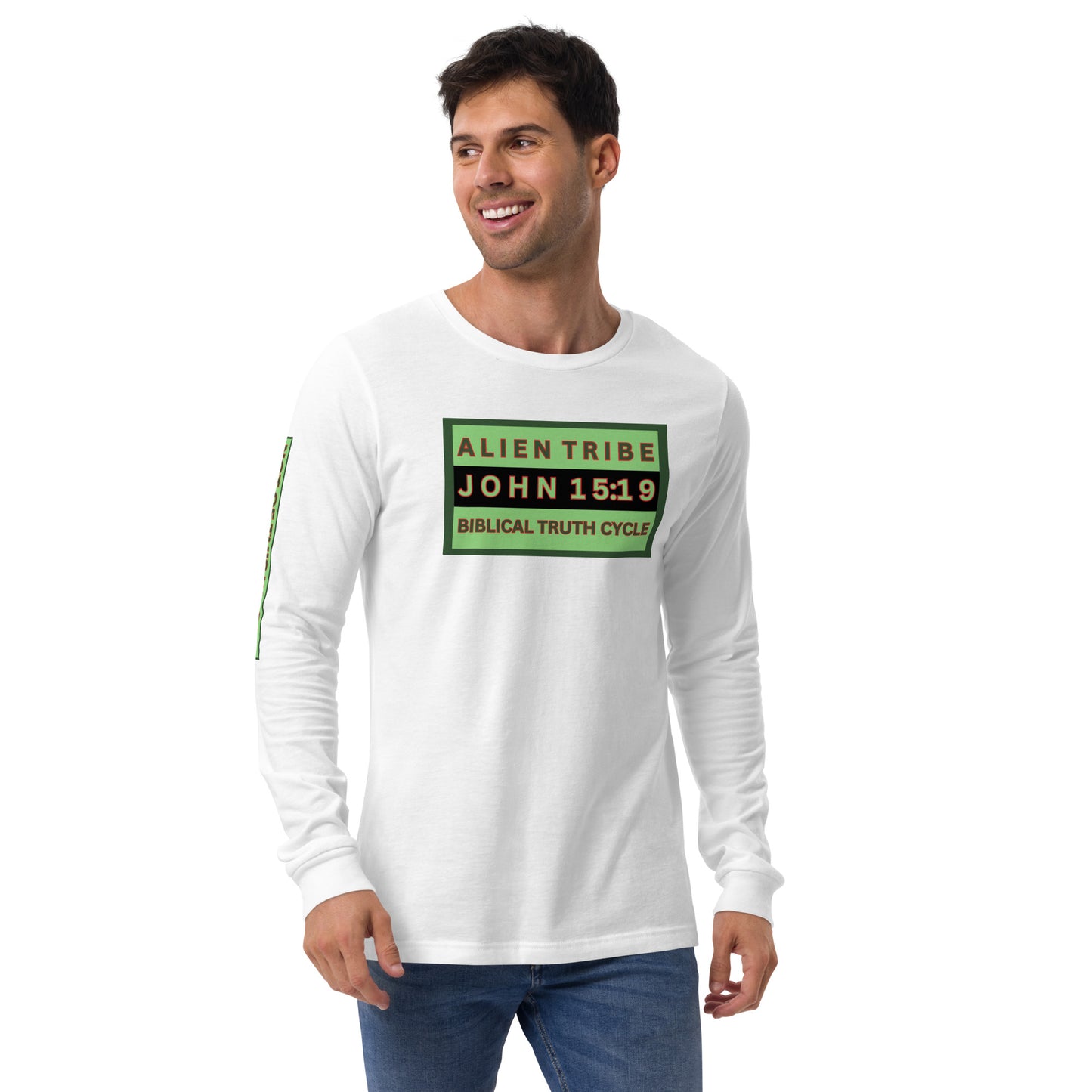 Biblical Truth Cycle - Long Sleeve Shirt (Alien Tribe)