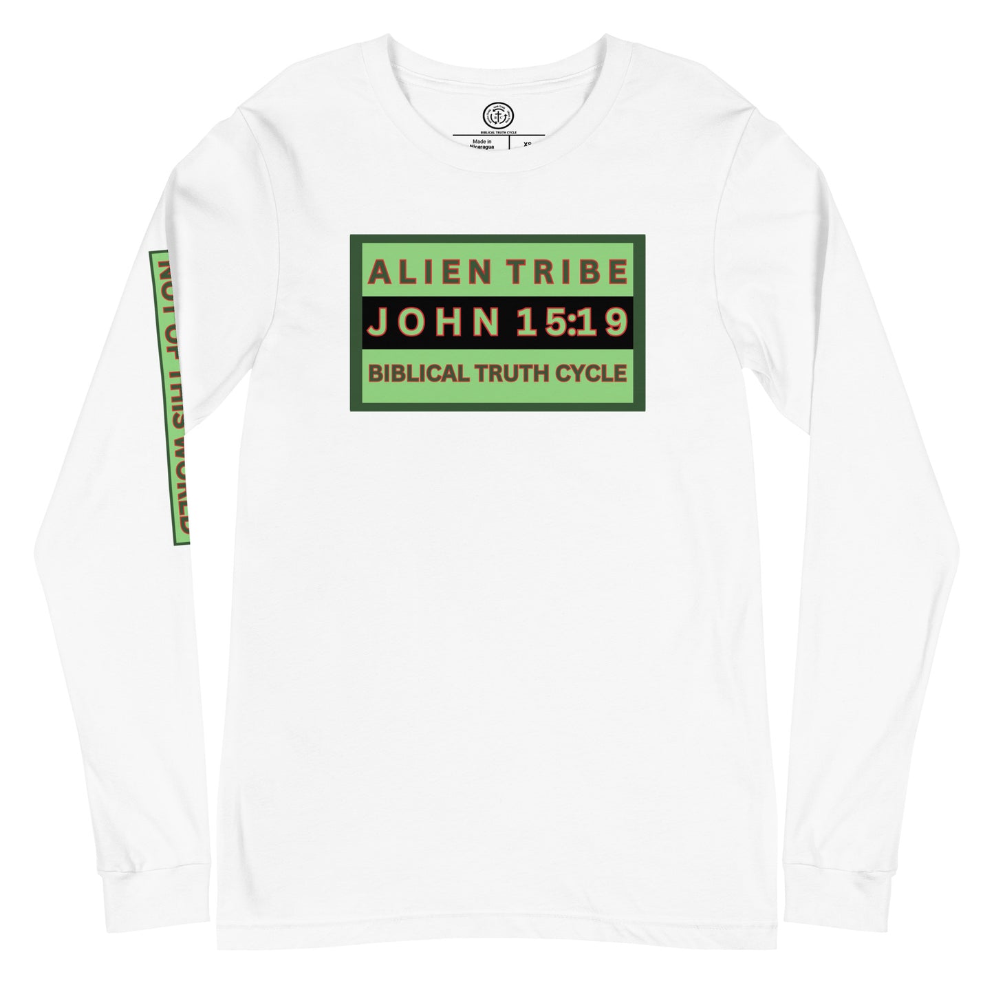 Biblical Truth Cycle - Long Sleeve Shirt (Alien Tribe)