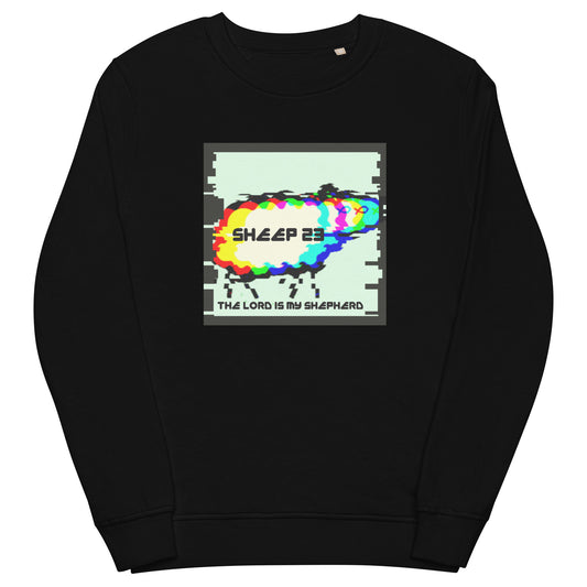 Sheep 23 - Organic Sweatshirt (Trippin)