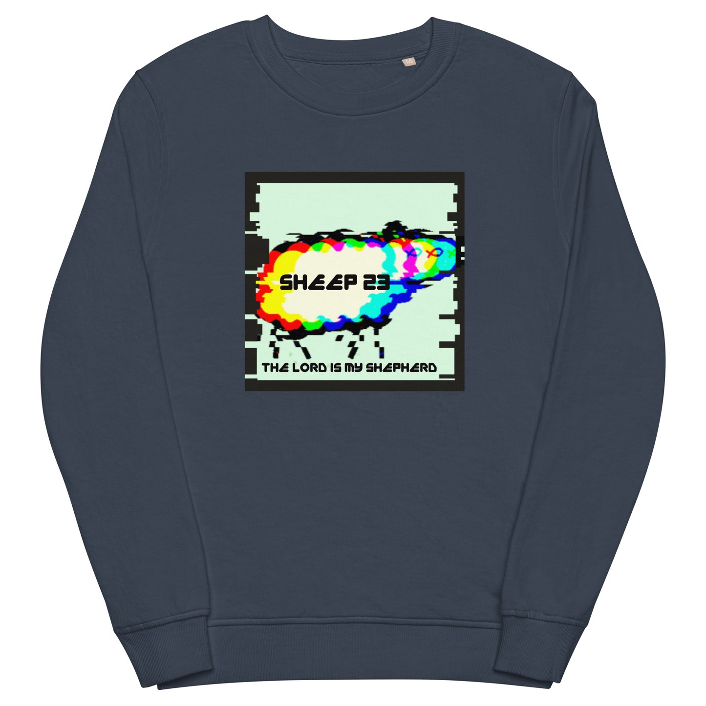 Sheep 23 - Organic Sweatshirt (Trippin)