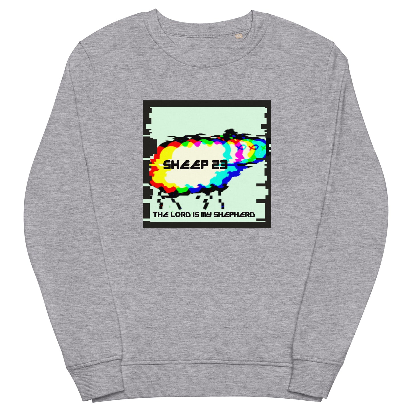 Sheep 23 - Organic Sweatshirt (Trippin)