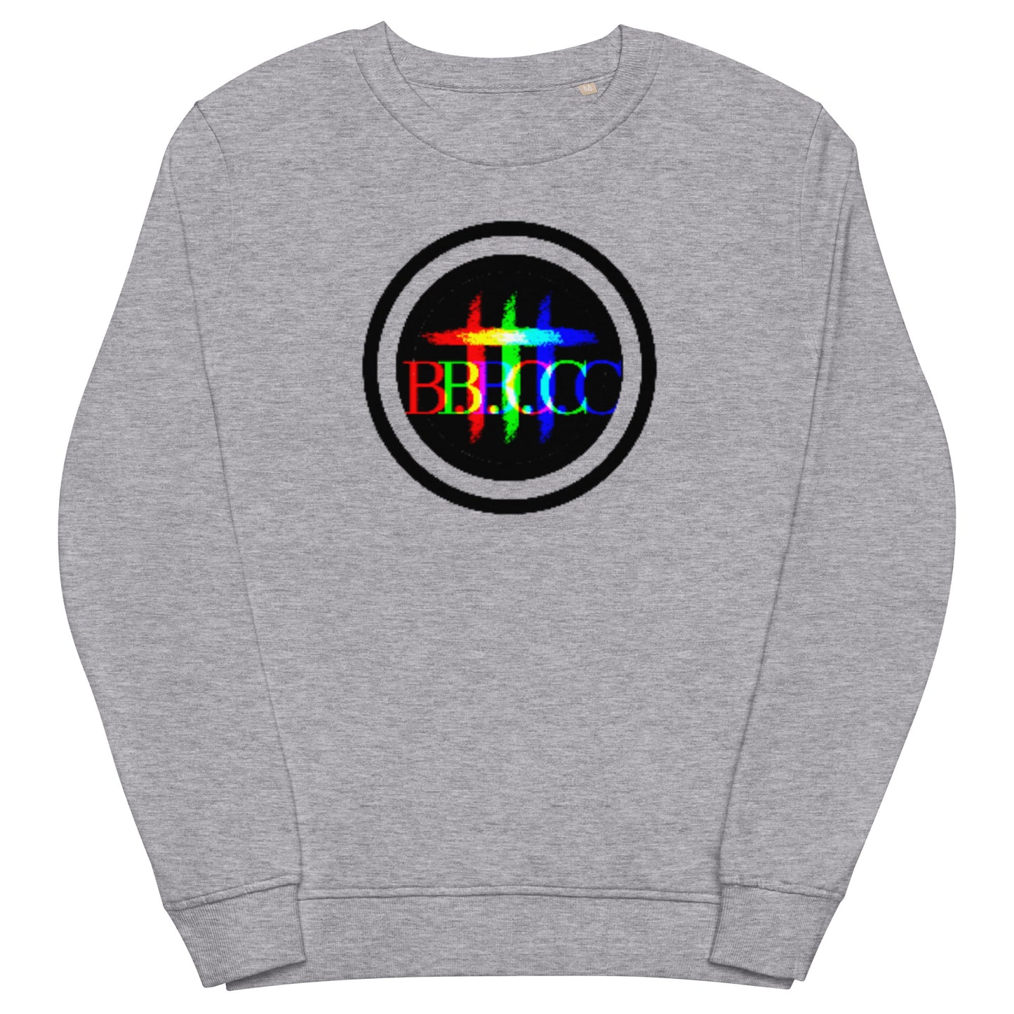 Biblical Truth Cycle - Organic Sweatshirt - Logo II (Rainbow)