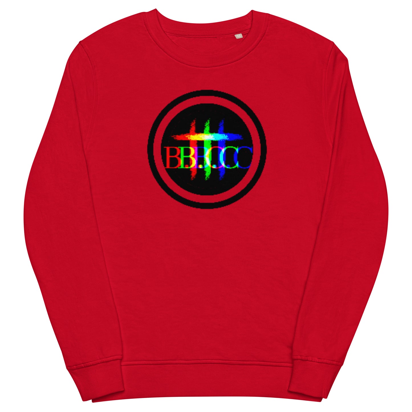 Biblical Truth Cycle - Organic Sweatshirt - Logo II (Rainbow)