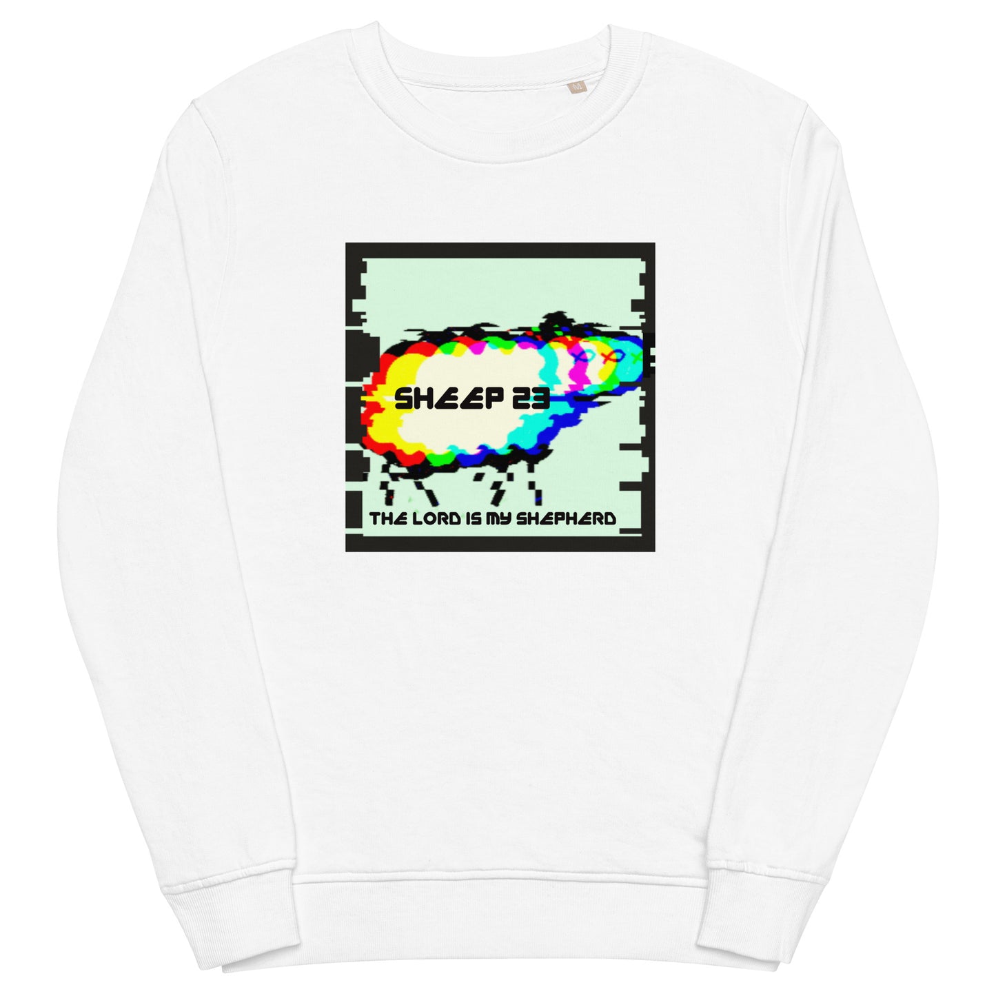 Sheep 23 - Organic Sweatshirt (Trippin)