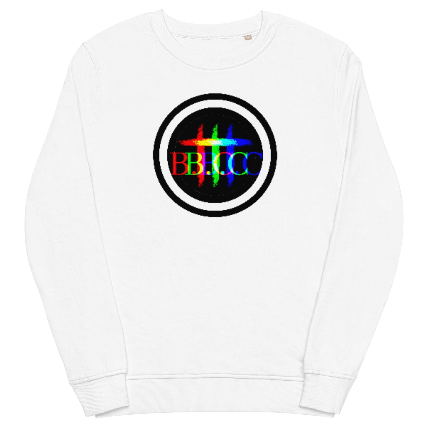 Biblical Truth Cycle - Organic Sweatshirt - Logo II (Rainbow)