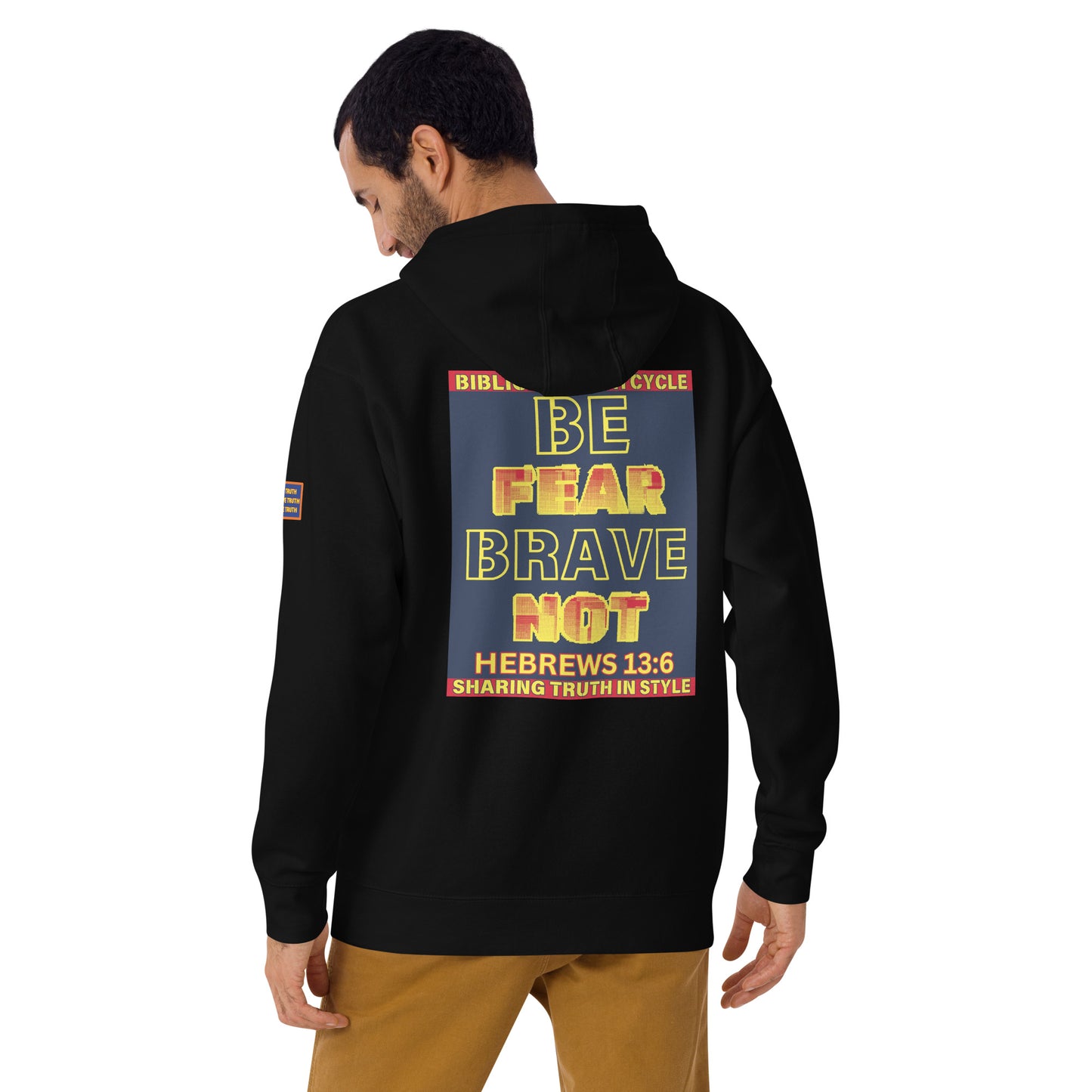 Biblical Truth Cycle - Pullover Hoodie (Be Brave/Fear Not)