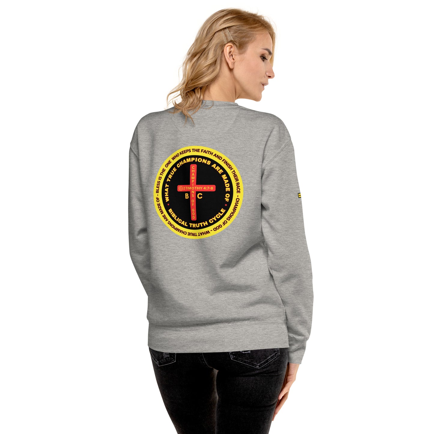 Biblical Truth Cycle - Champions of God Sweatshirt