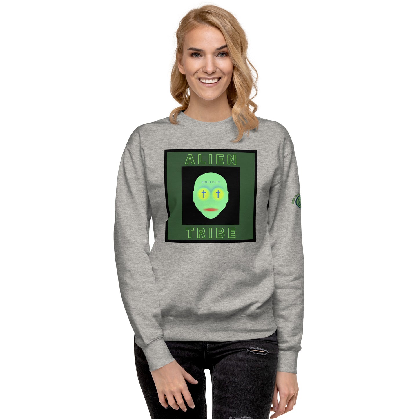 Biblical Truth Cycle - Premium Sweatshirt (Alien Tribe)