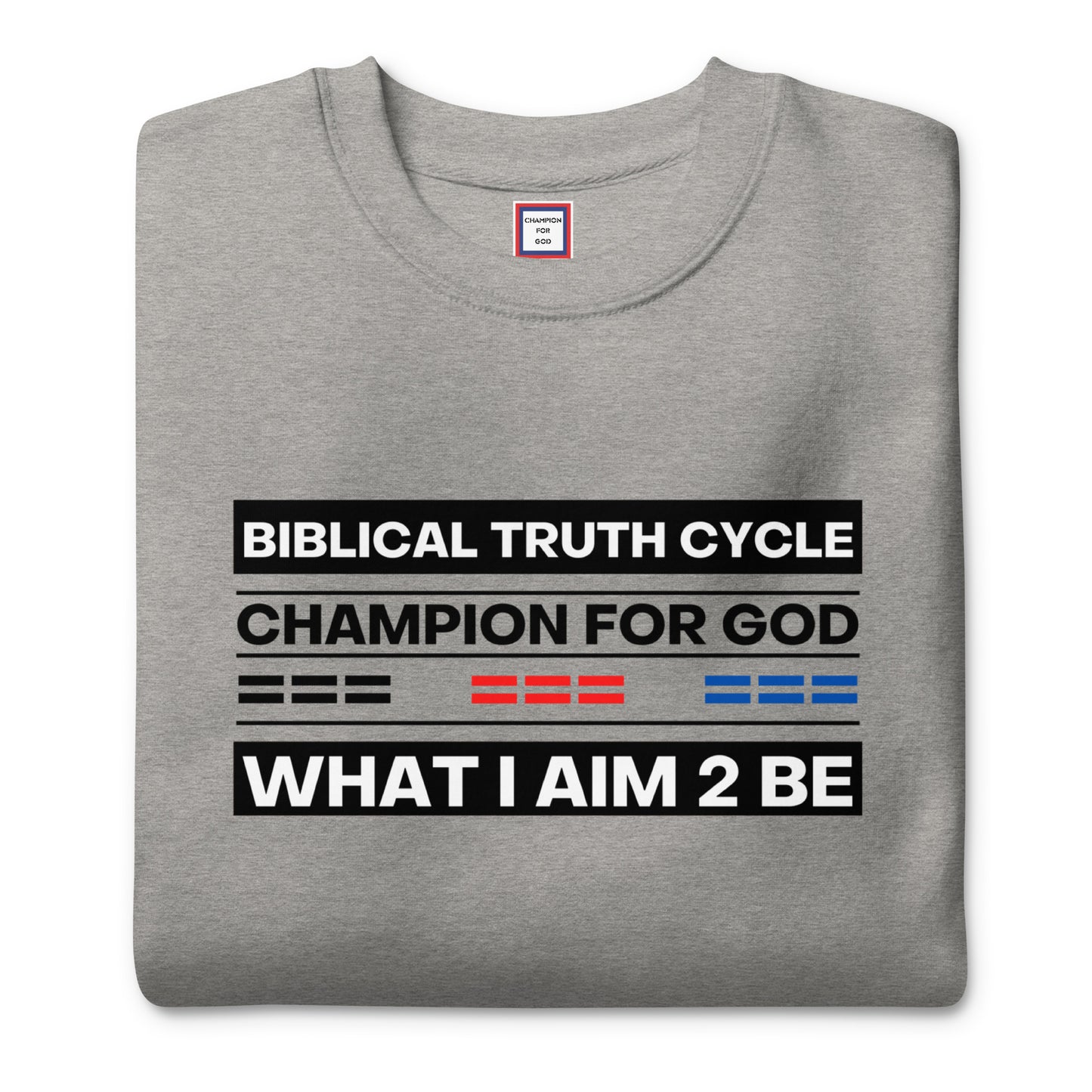 Champion For God - Sweatshirt (W.I.A.2.B.)