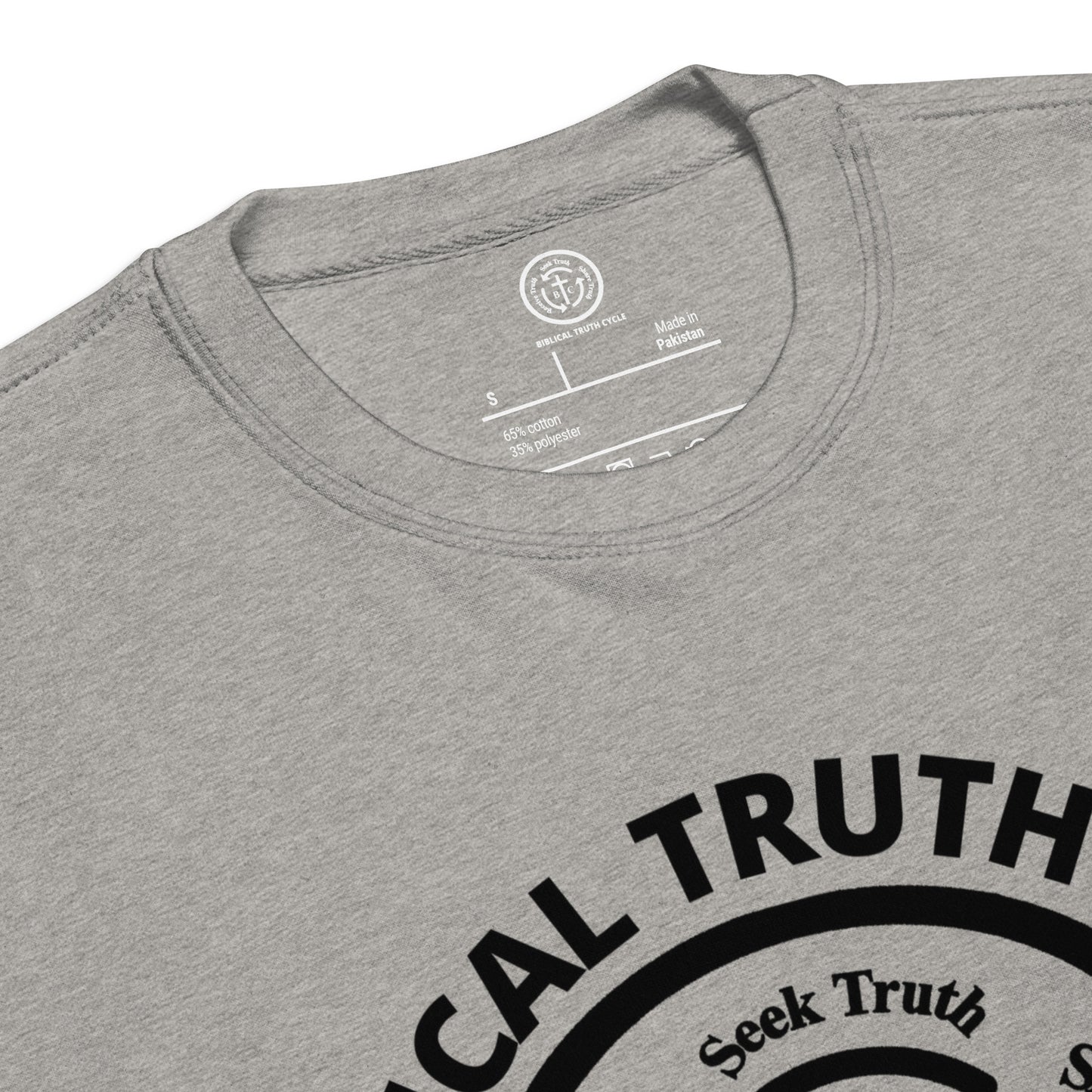 Biblical Truth Cycle - Preium Sweatshirt (Black Logo)