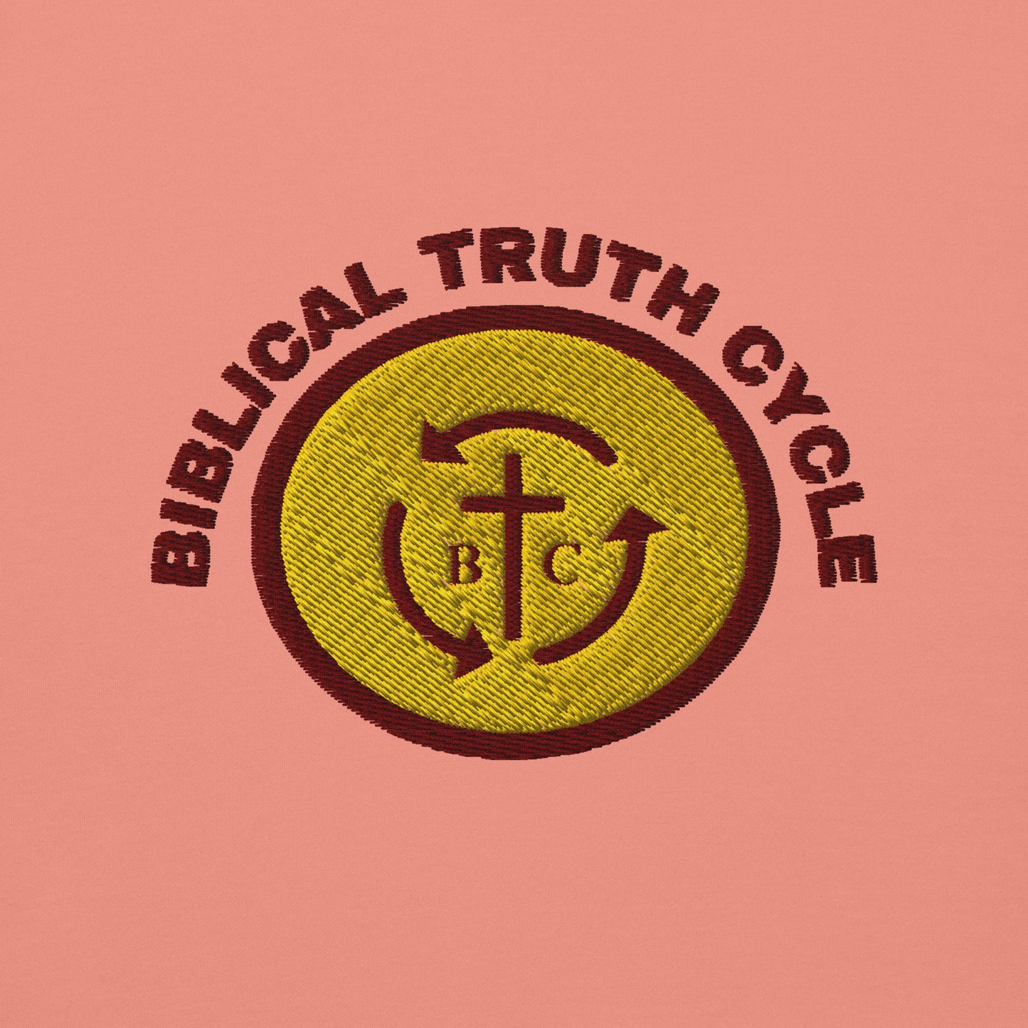 Biblical Truth Cycle - Embroidered Sweatshirt (Logo-NoSlo)