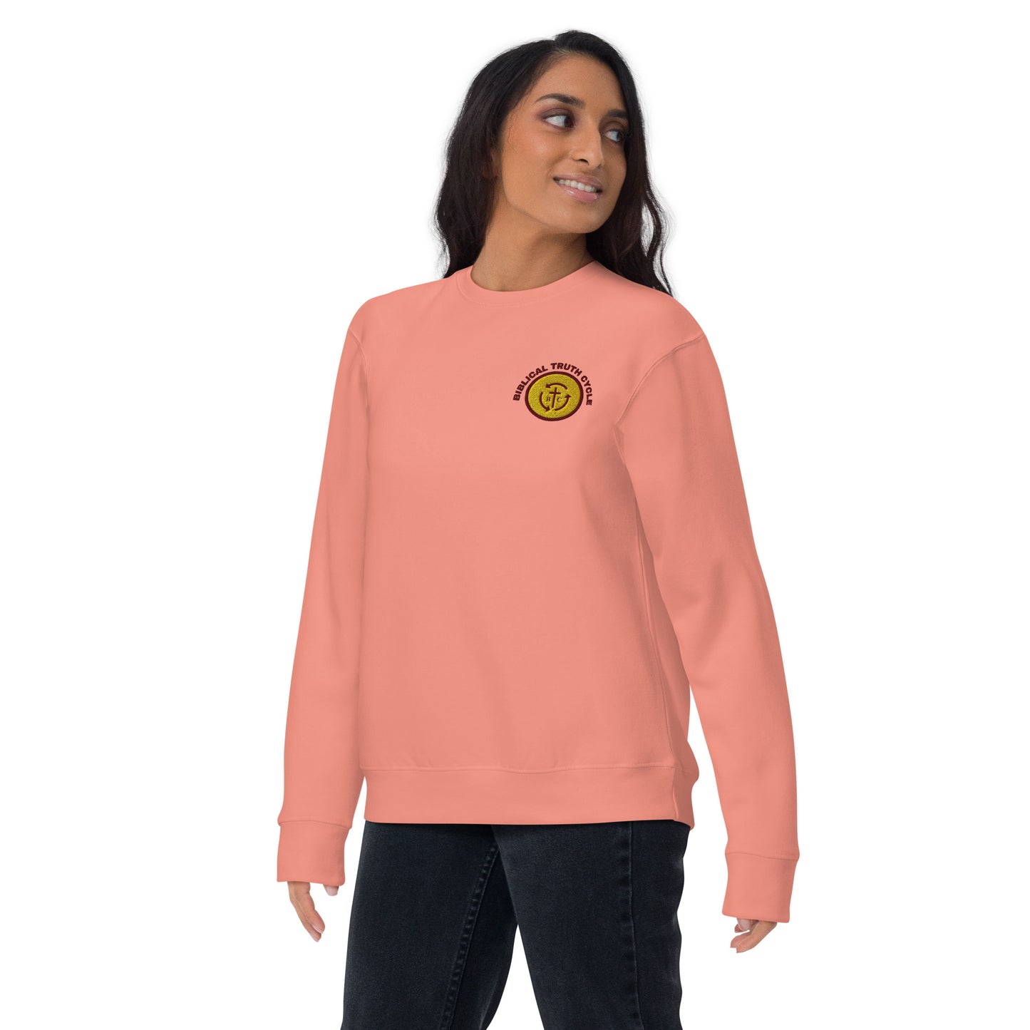 Biblical Truth Cycle - Embroidered Sweatshirt (Logo-NoSlo)