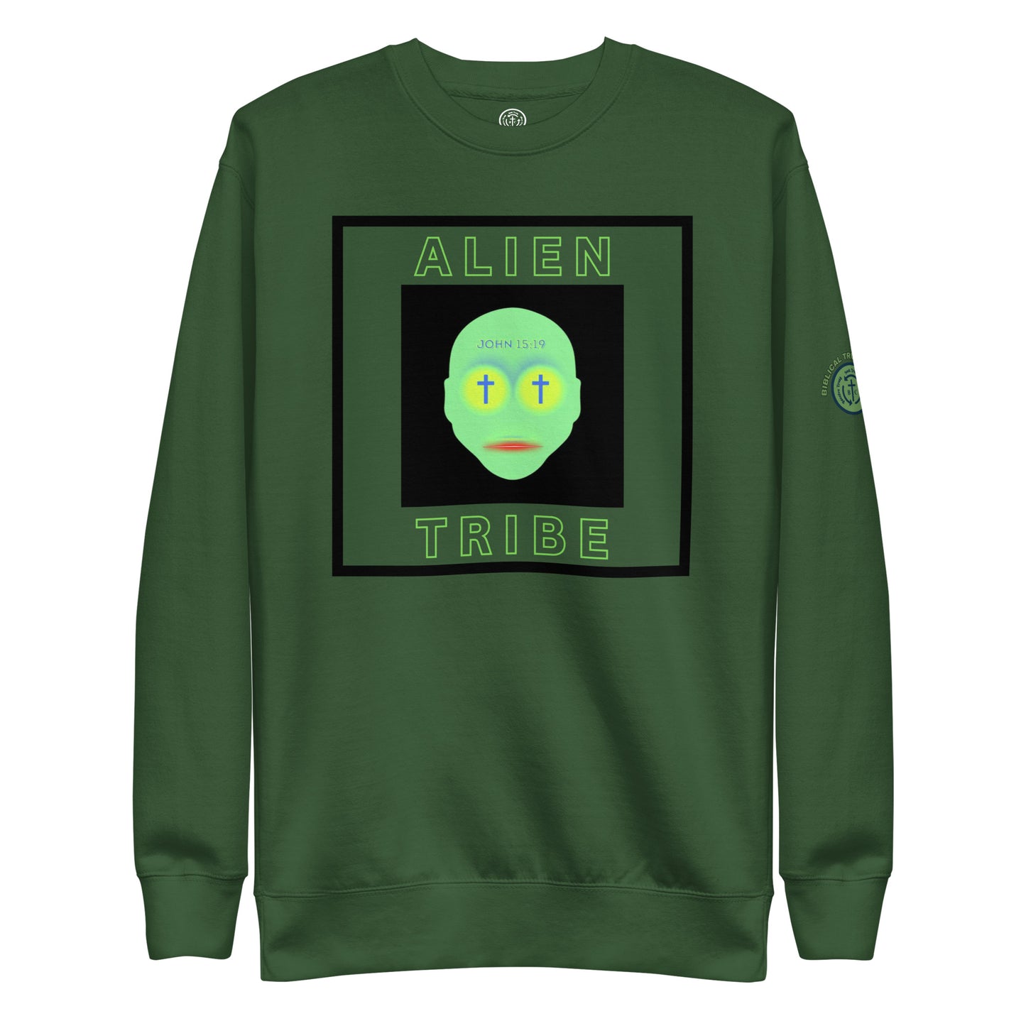 Biblical Truth Cycle - Premium Sweatshirt (Alien Tribe)