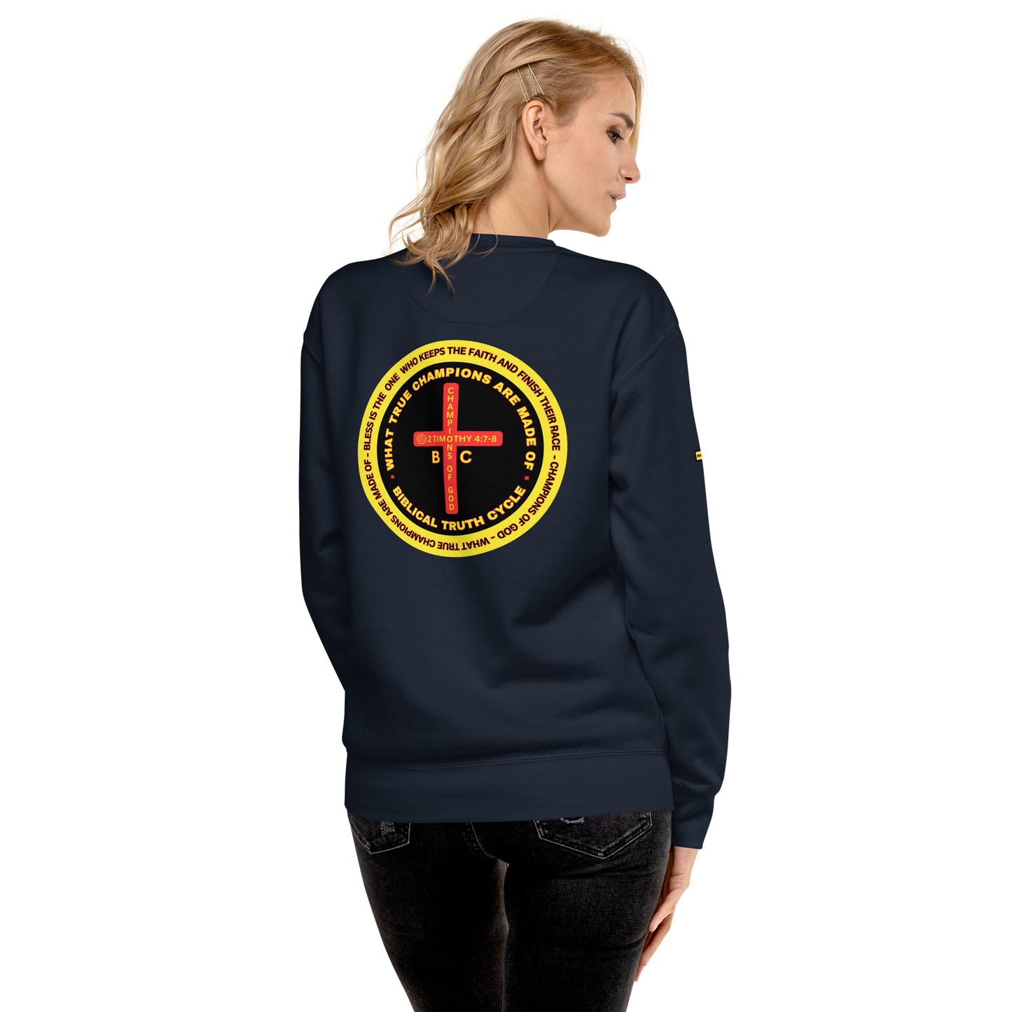 Biblical Truth Cycle - Champions of God Sweatshirt