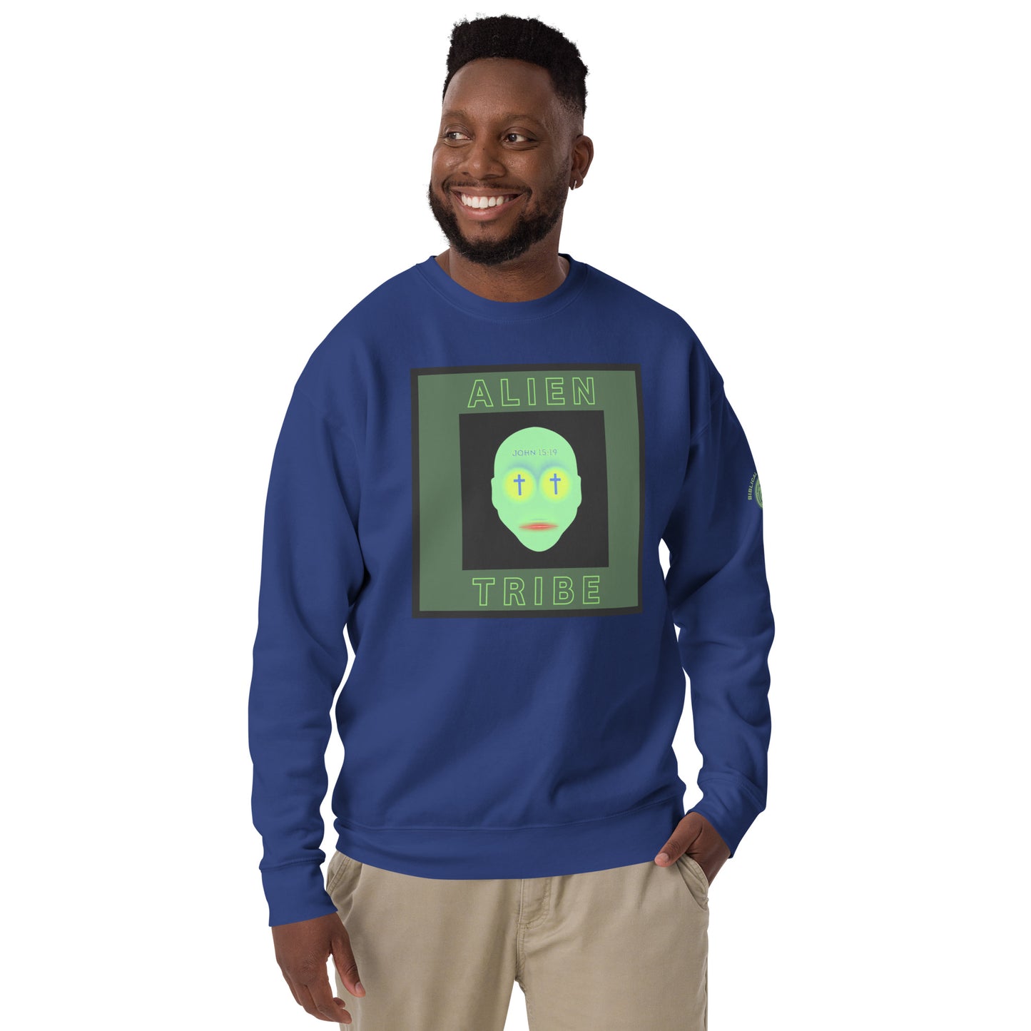 Biblical Truth Cycle - Premium Sweatshirt (Alien Tribe)