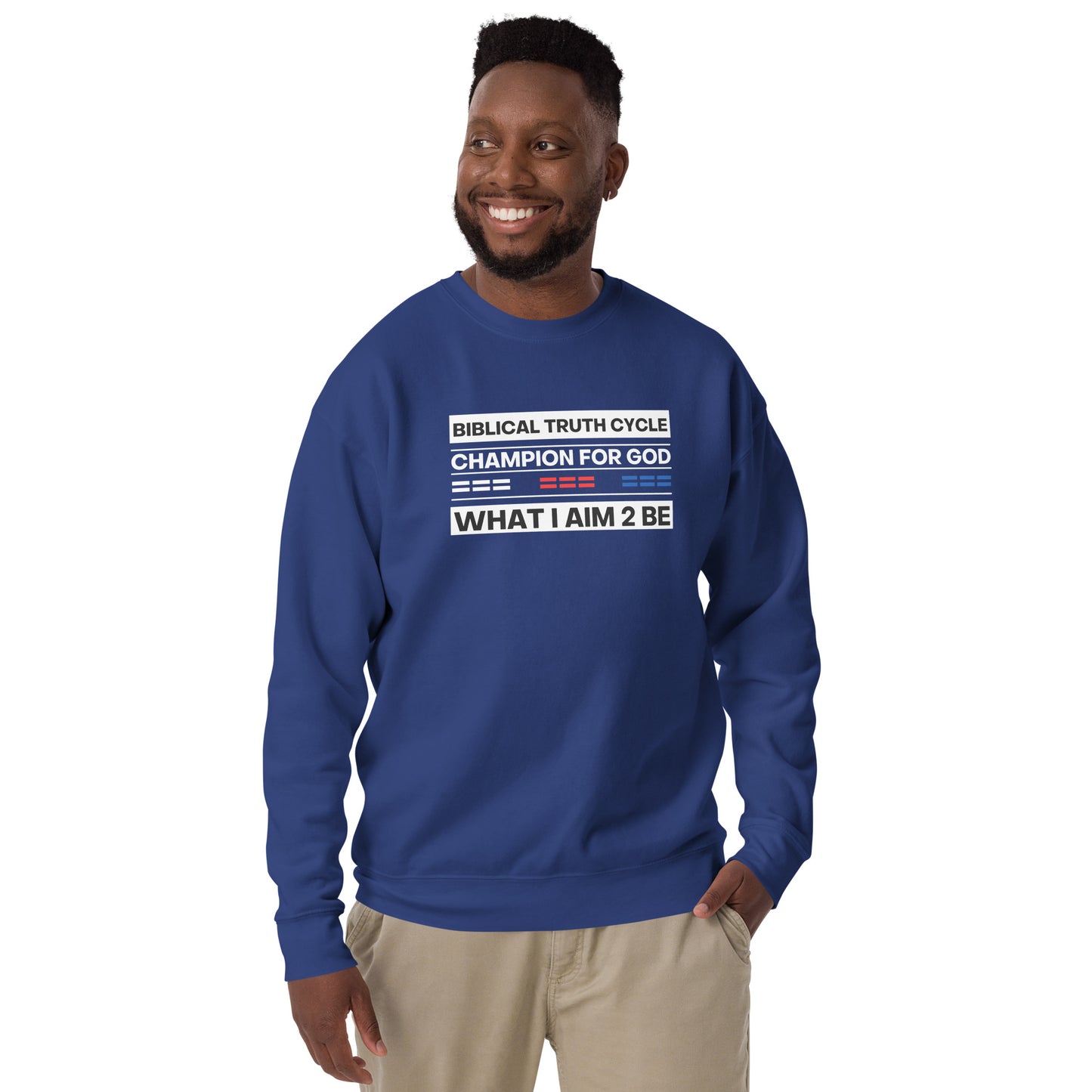 Champion For God - Sweatshirt (W.I.A.2.B.)